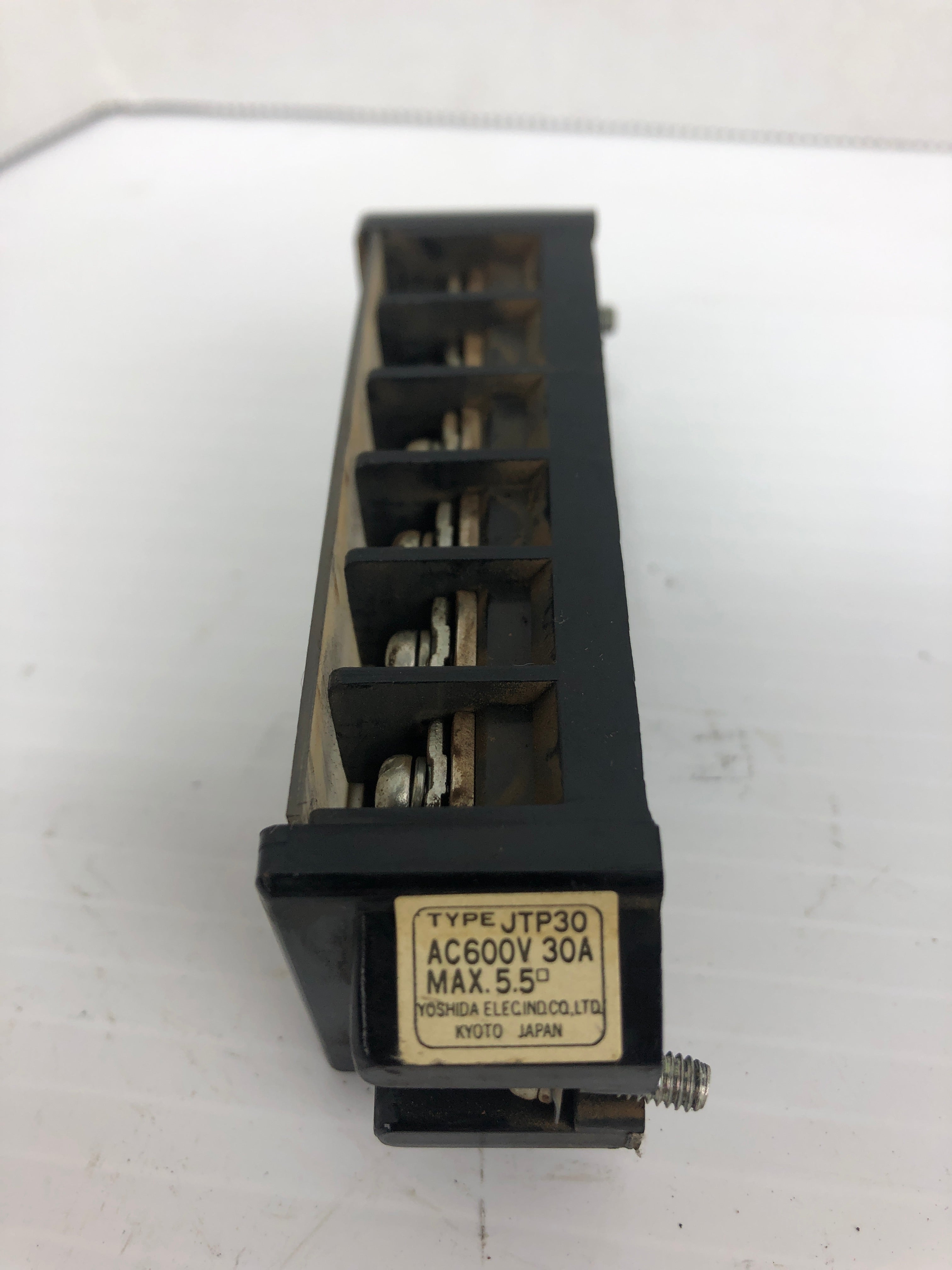 Yoshida Electric JTP30 Terminal Block 600V 30A 6P