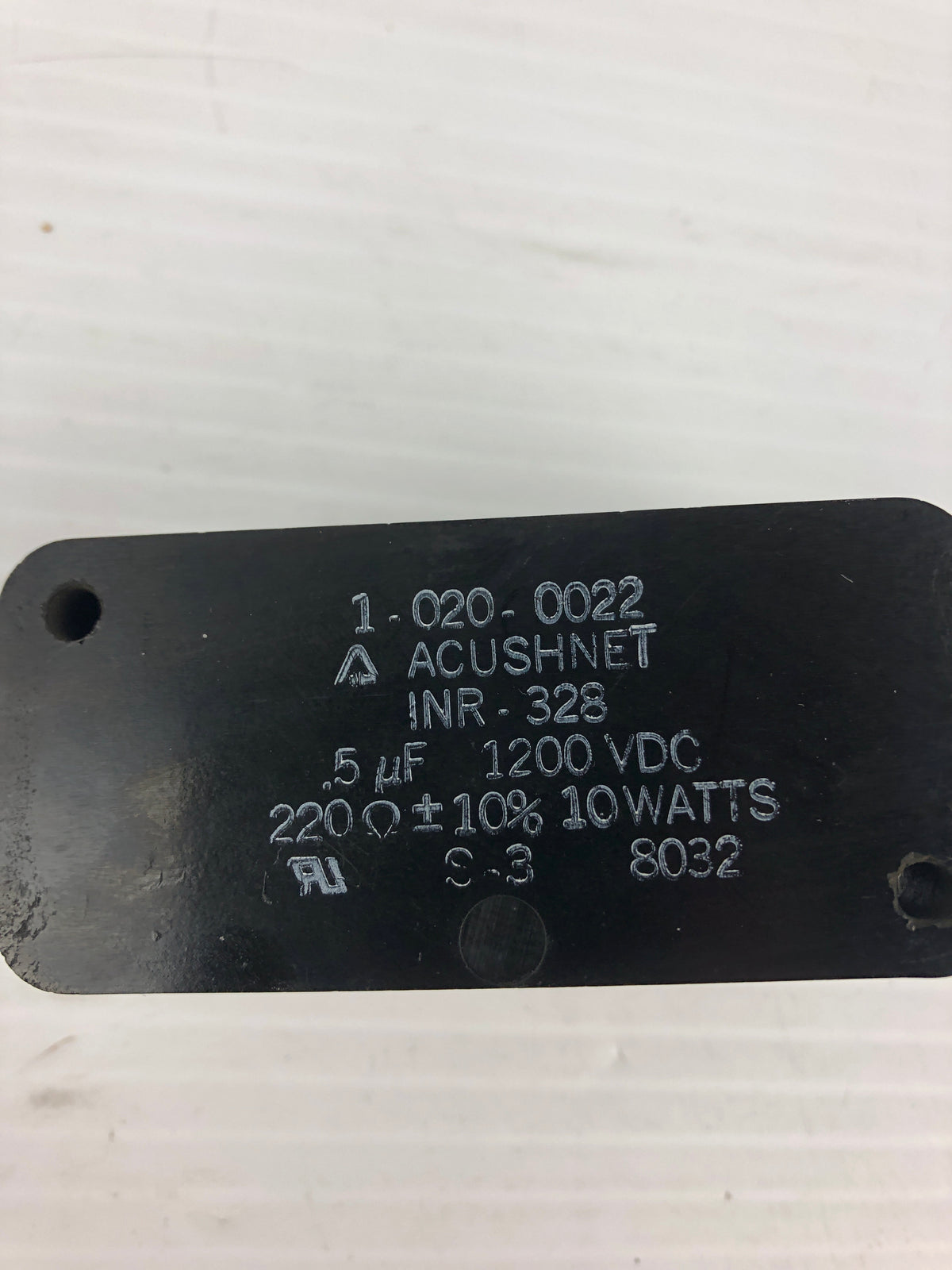 ACUSHNET 1-020-0022 Capacitor INR-328