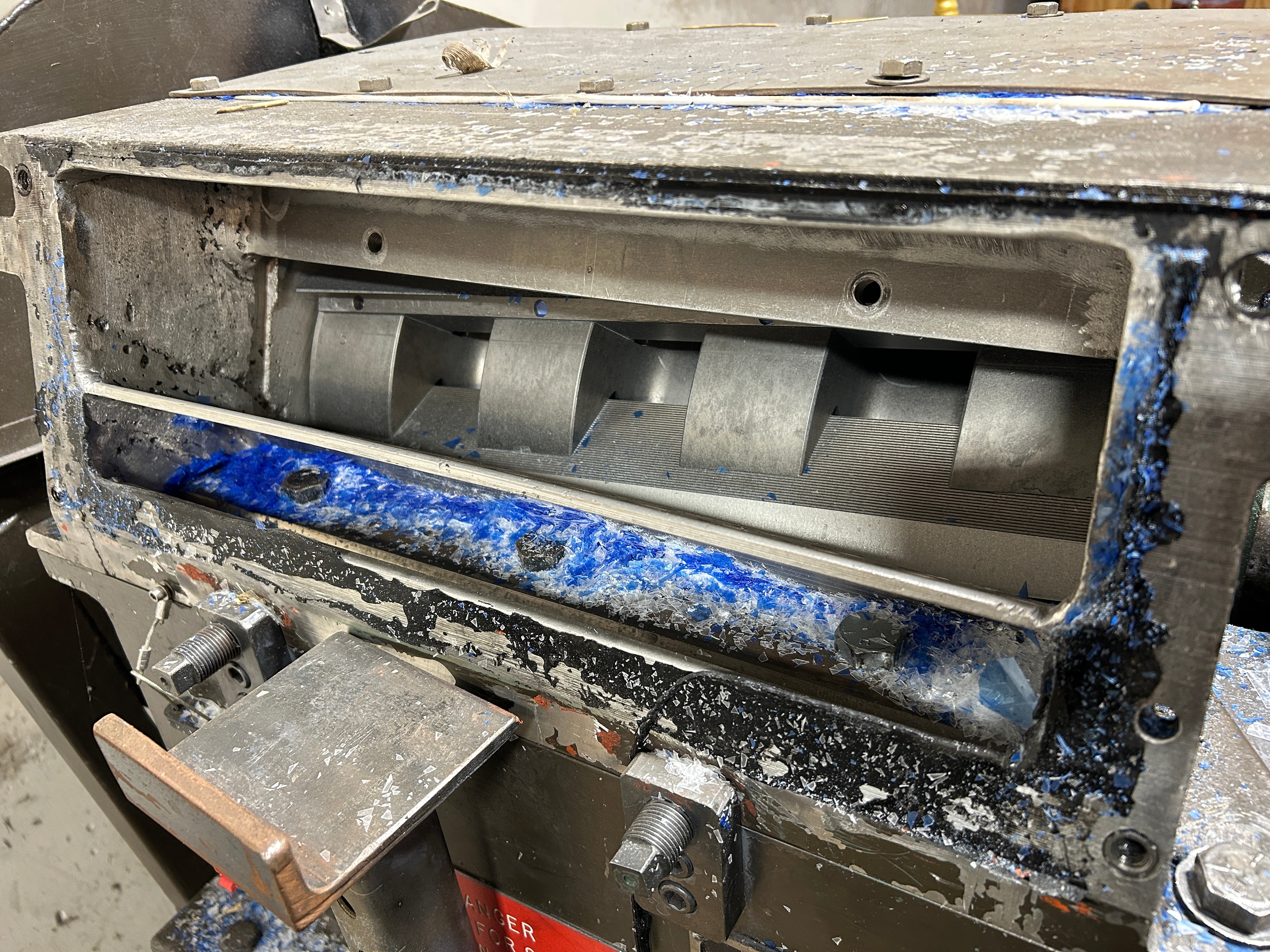 Sprout Waldron BR-14X18 RH Edge Chopper 40HP Motor with 2 Sets of Blades