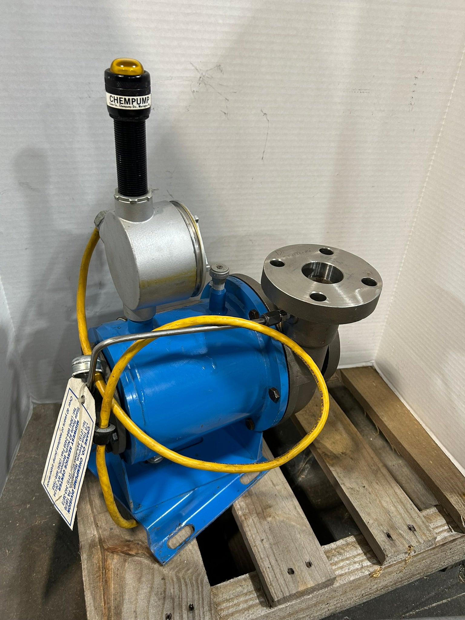 Crane Co. Chempump GC-0.5L-1S Seal-Less Pump 0.5L HP 0.75 FL kW 3PH 1750 RPM
