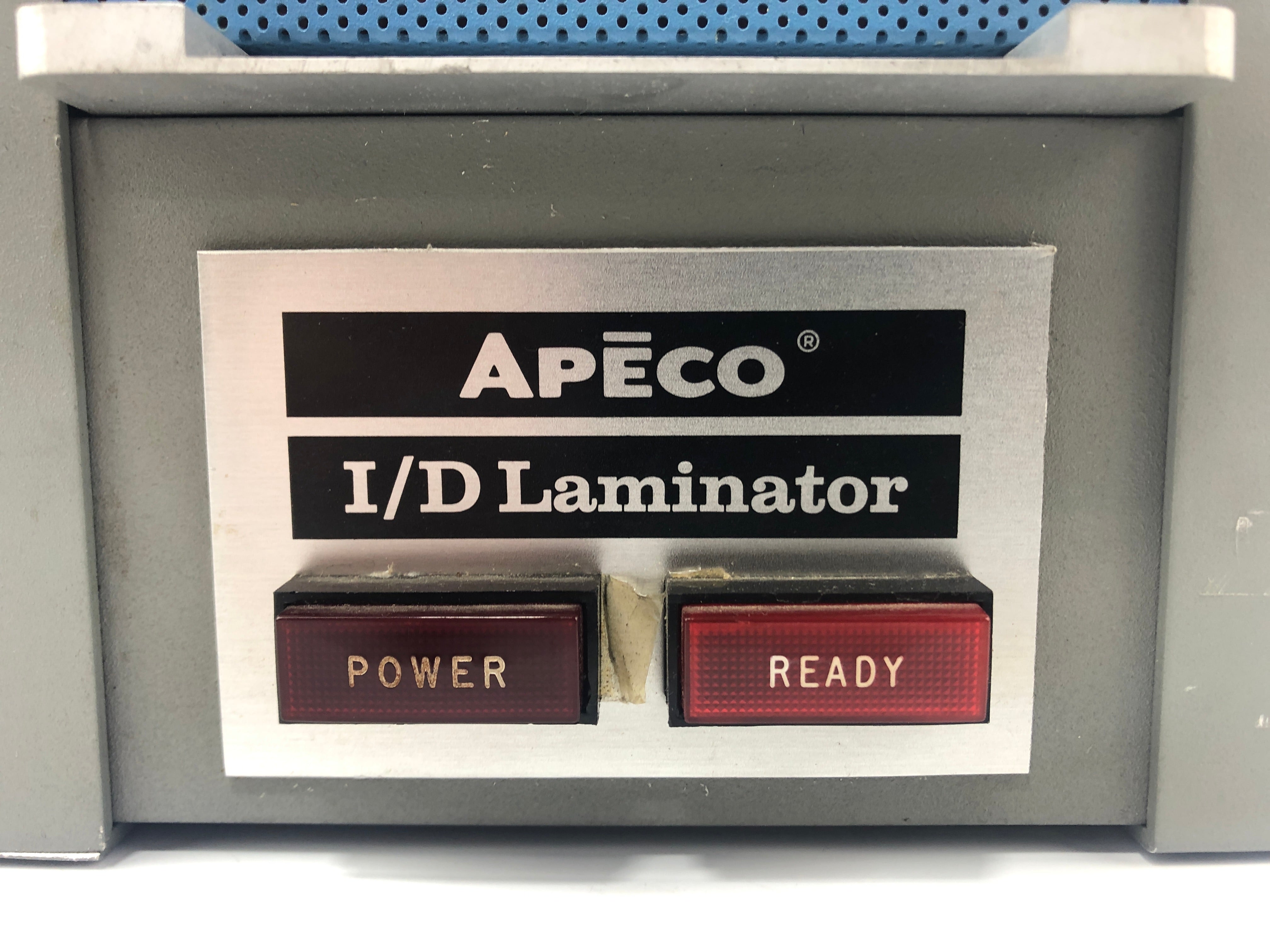 Apeco I/D Laminator 510875 115V 60 Hz 3 Amps