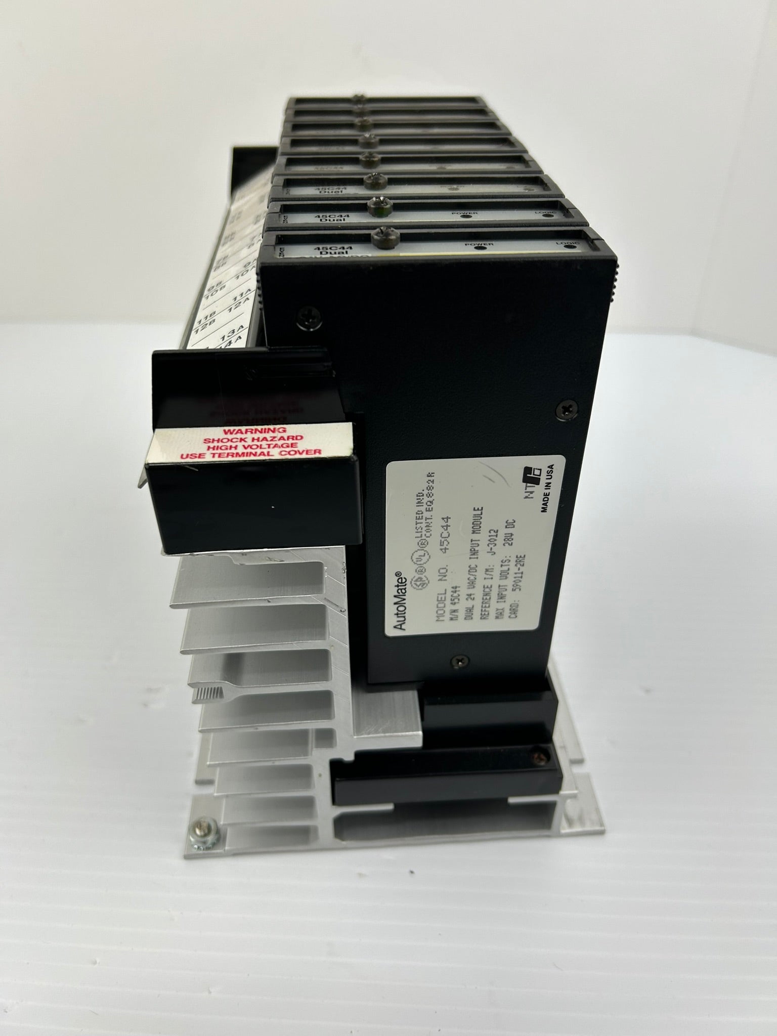 Reliance Electric Automate 45C1A Programmable Controller with (8) 45C44 Modules