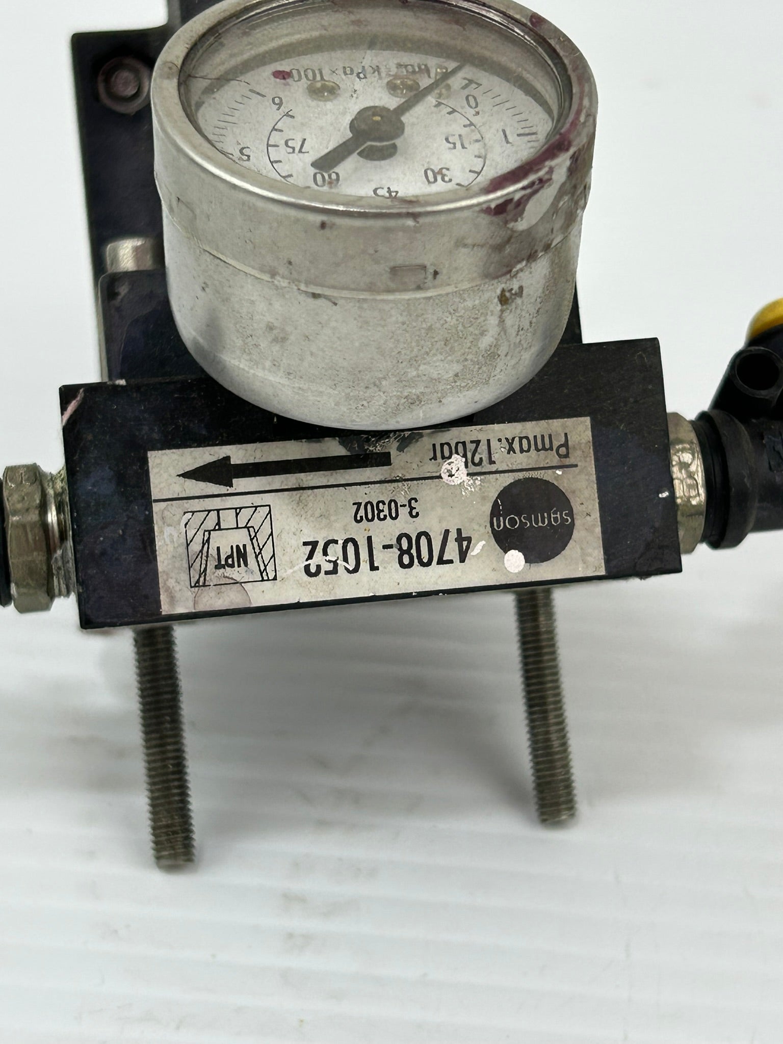 Samson Technologies 4708-1052 Air Pressure Regulator 3-0302