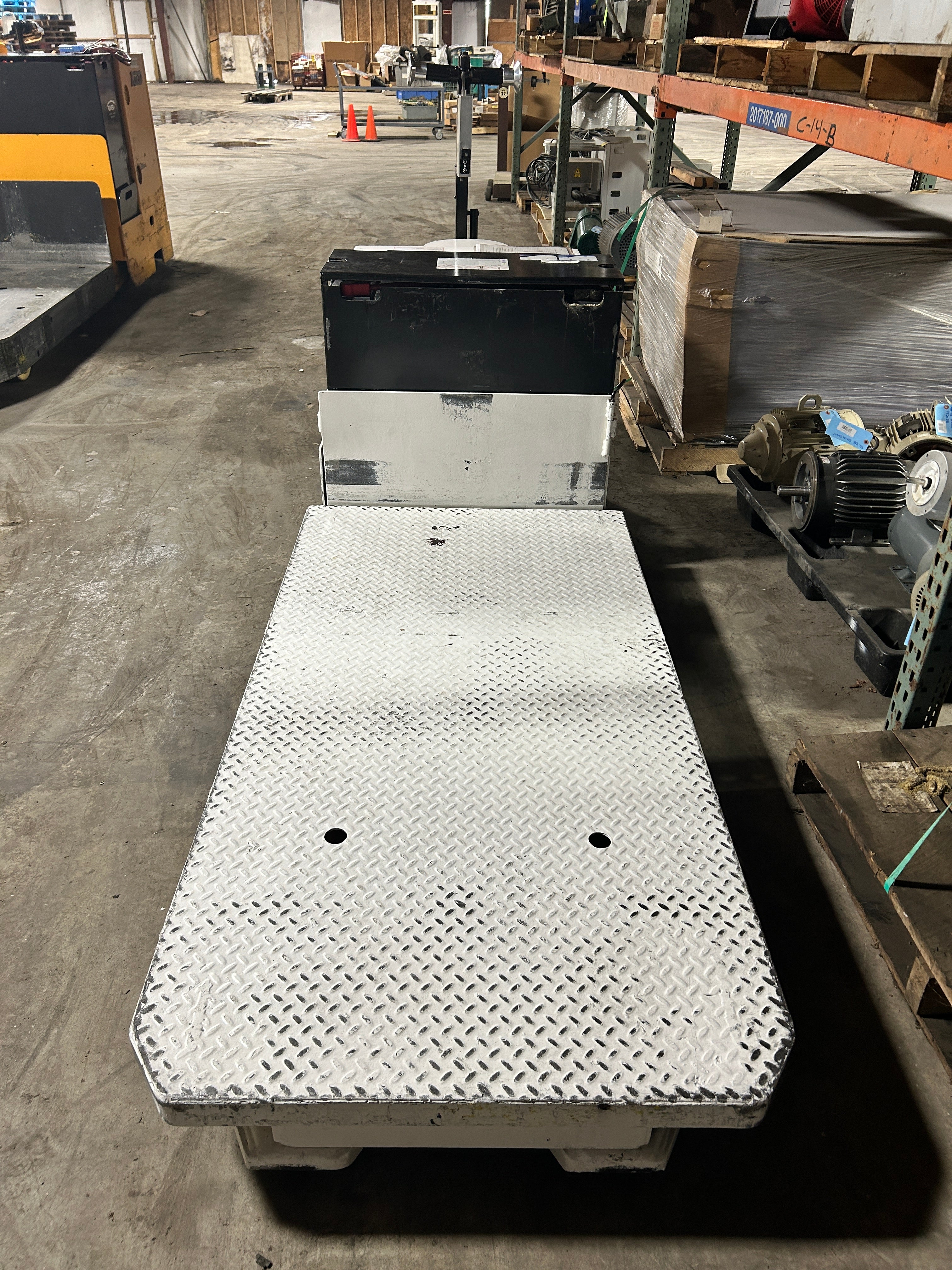 Rico Walkie PWH-90 Platform Lift Truck Type EE 9000# Capacity 270 Hours 24V