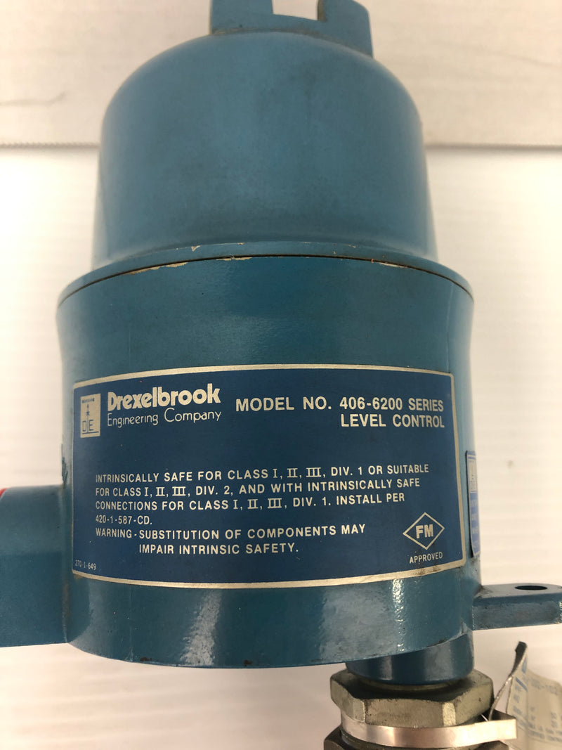 Drexelbrook 406-6200 Level Control 700 Series with Sensing Element 700-202-102
