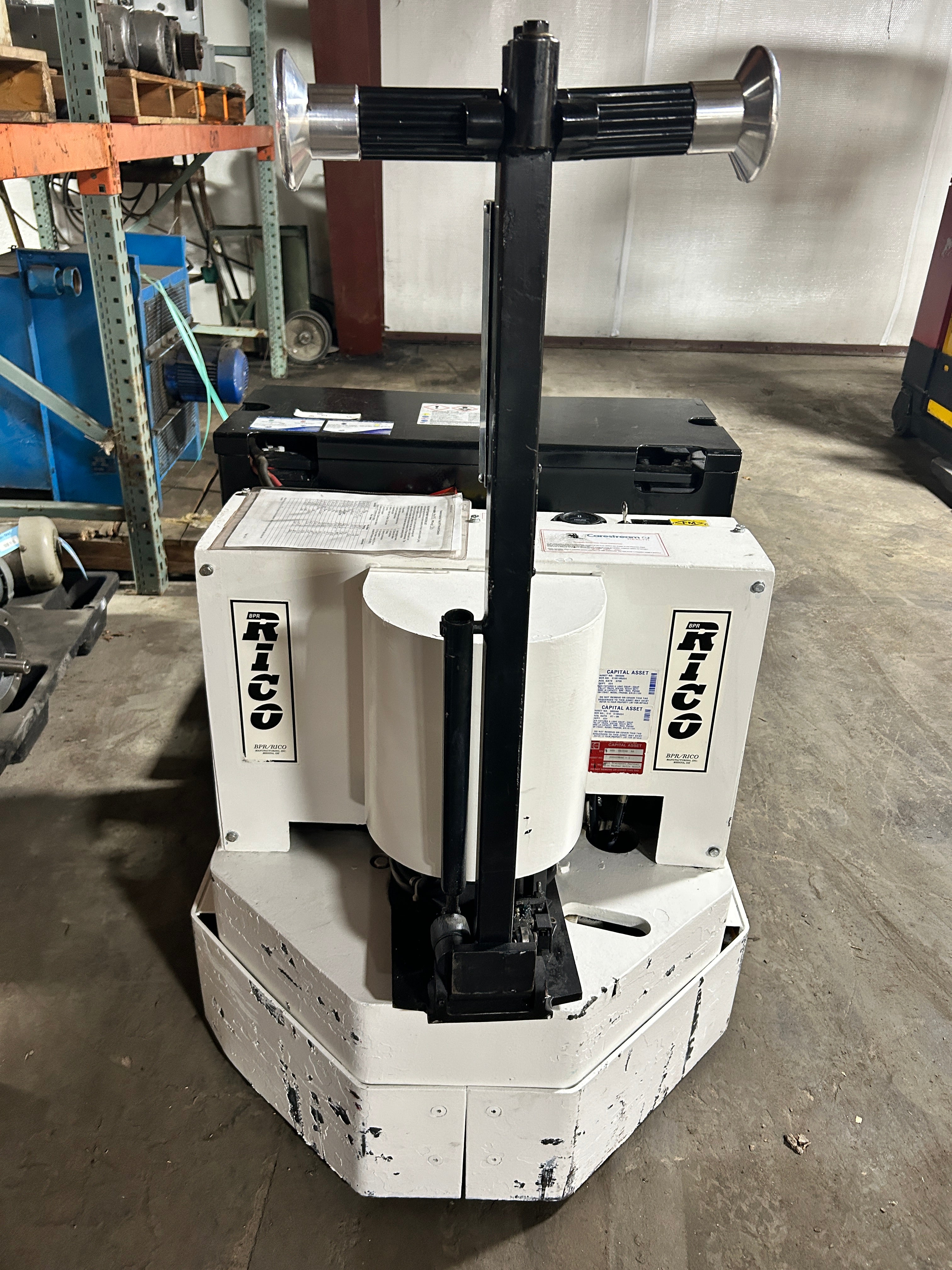 Rico Walkie PWH-90 Platform Lift Truck Type EE 9000# Capacity 270 Hours 24V