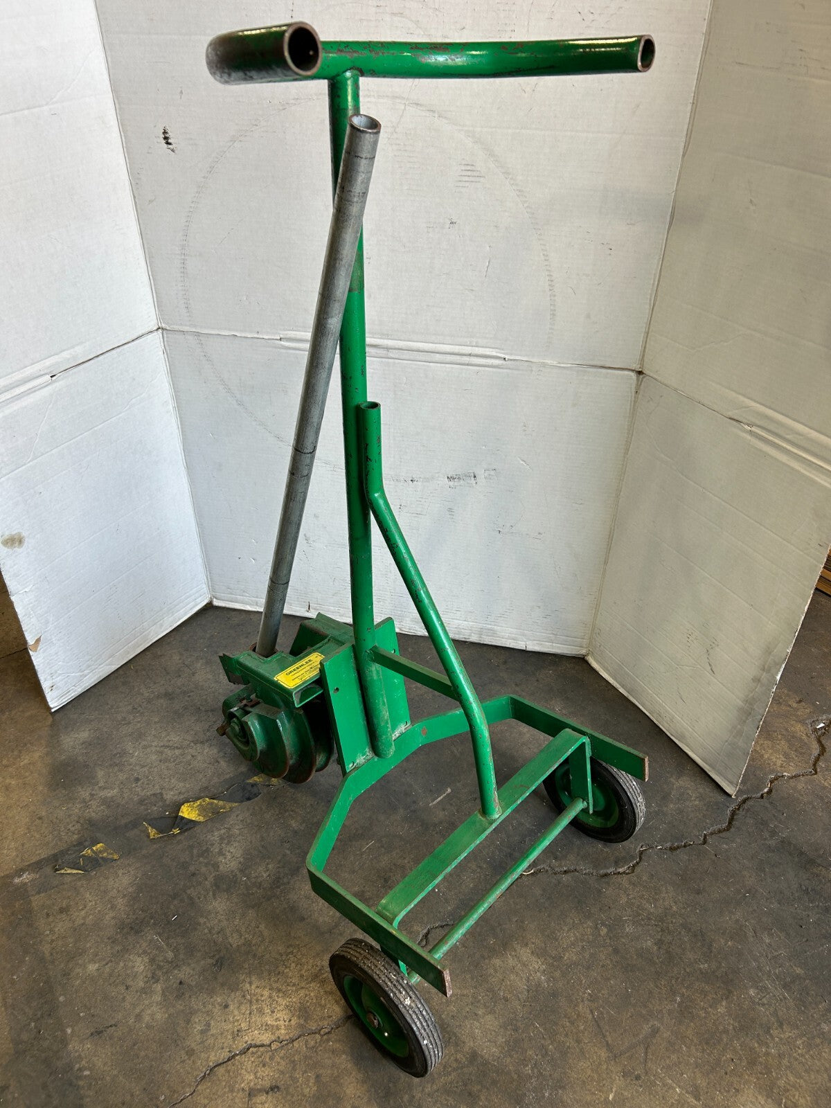 Greenlee Mechanical Pipe Bender 0-105 8-1/2" Rigid Steel AL Conduit 5024528