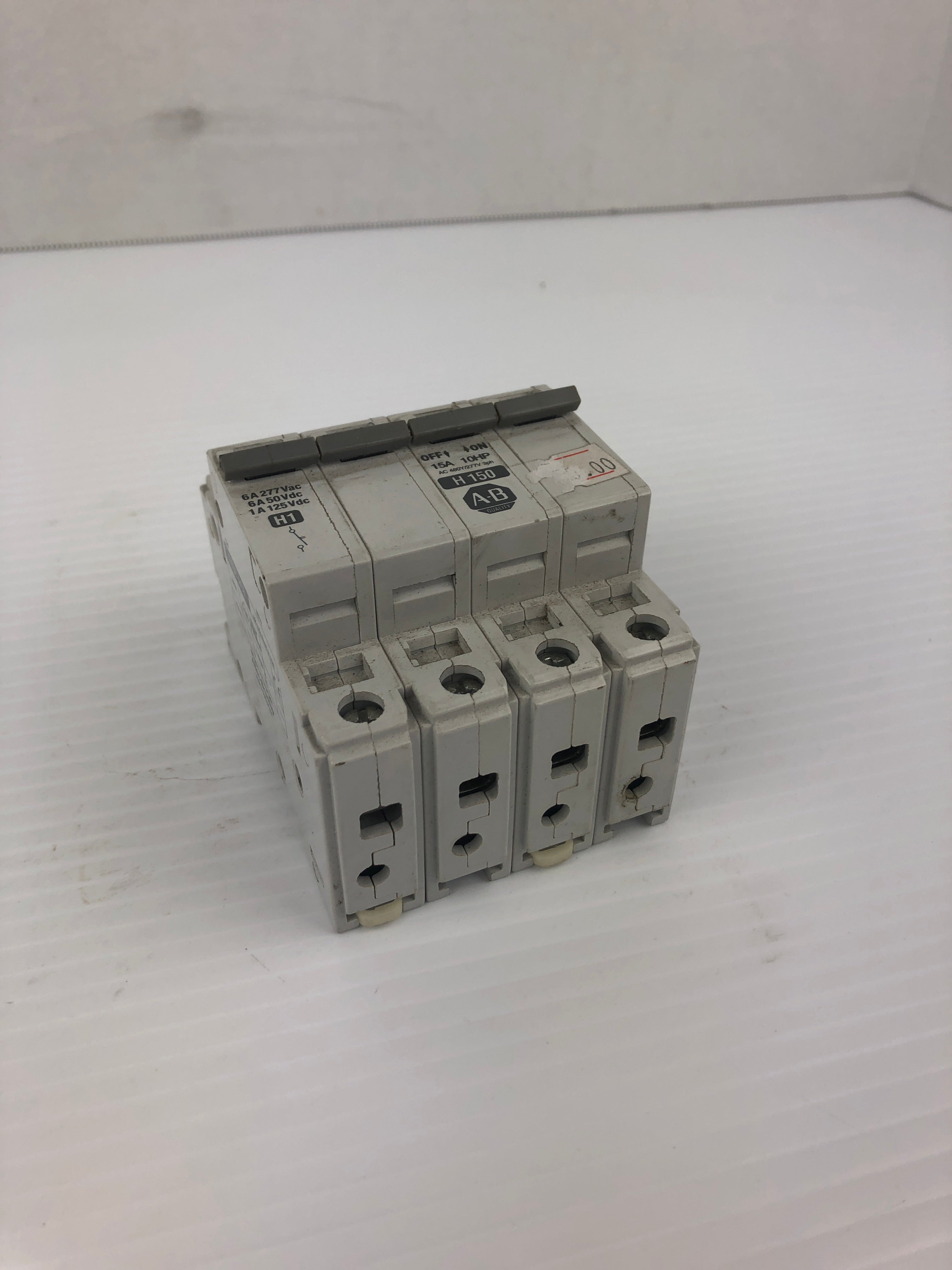 Allen Bradley H150 Circuit Breaker 1492-ACB 1492-CB3 4 Pole