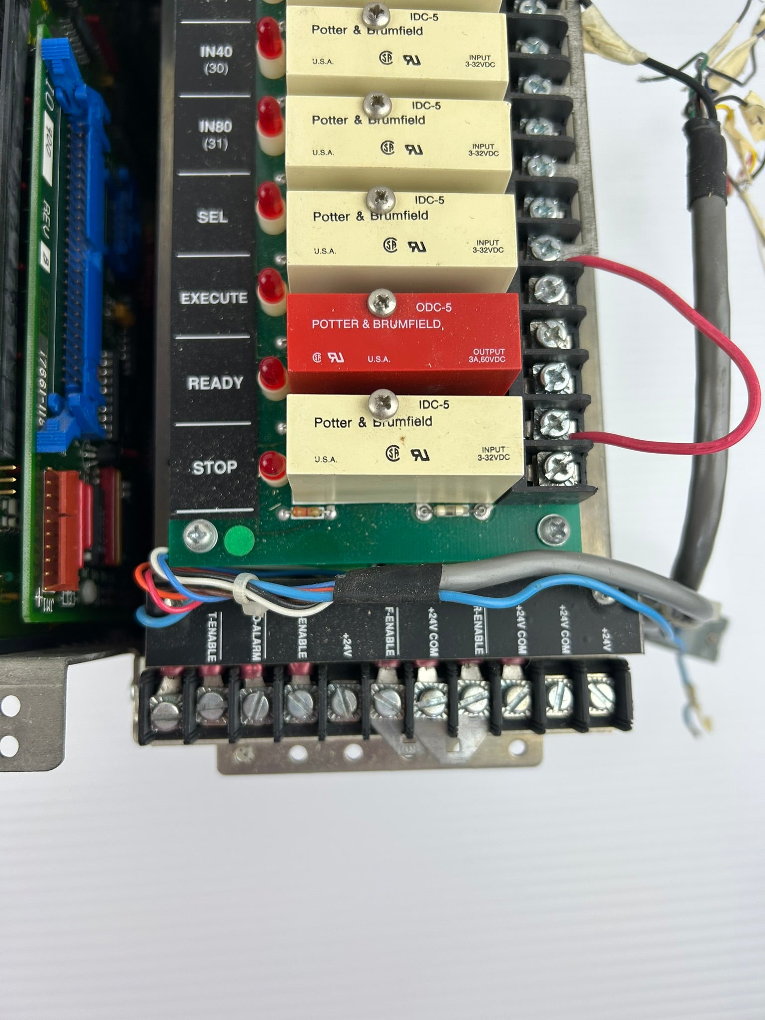 Ormec PMC-200D Servo Drive Module PCB008F Circuit Board IDC-5 & ODC-5 Relays