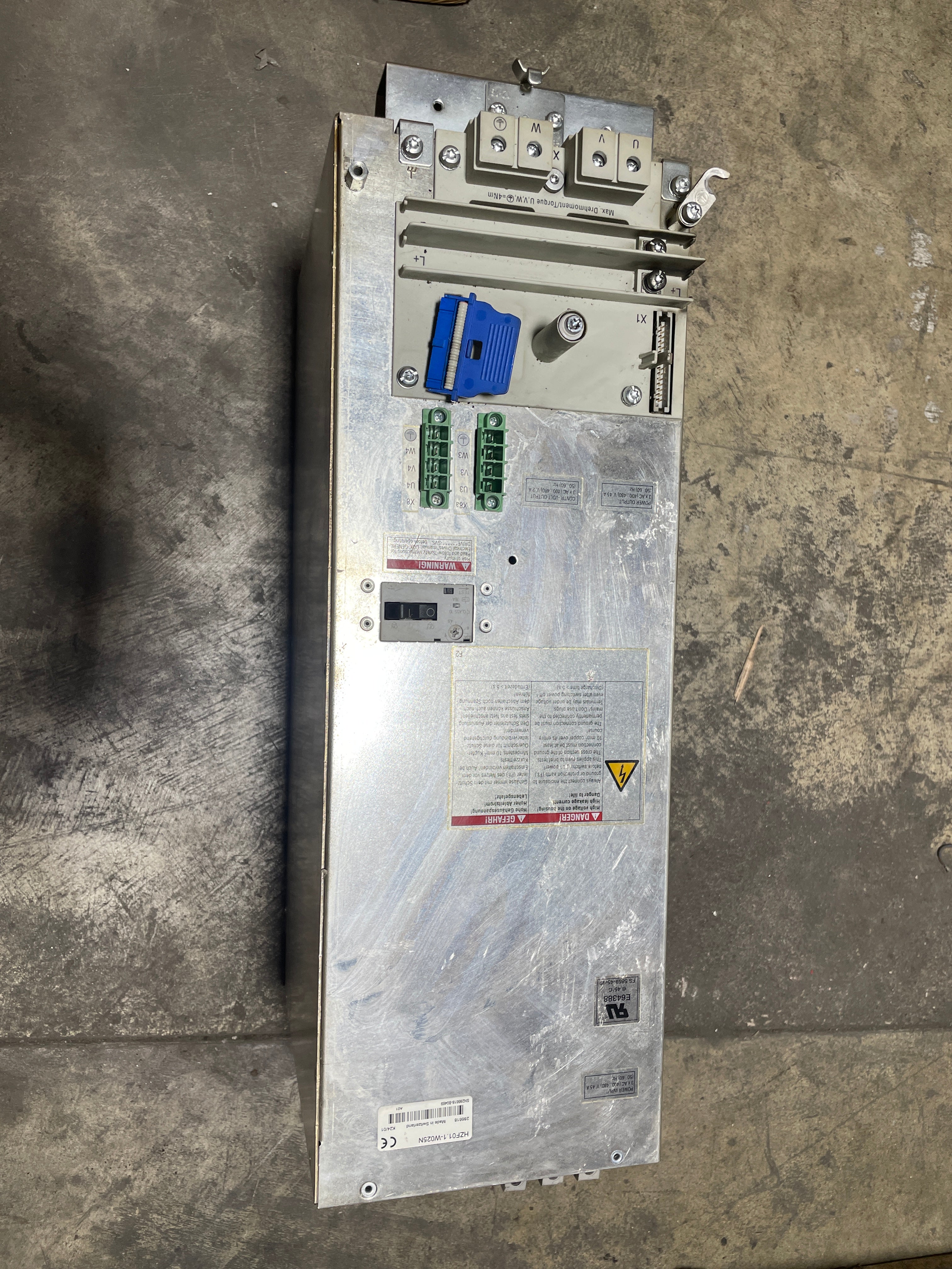 Rexroth HZF01.1-W025N Servo Drive