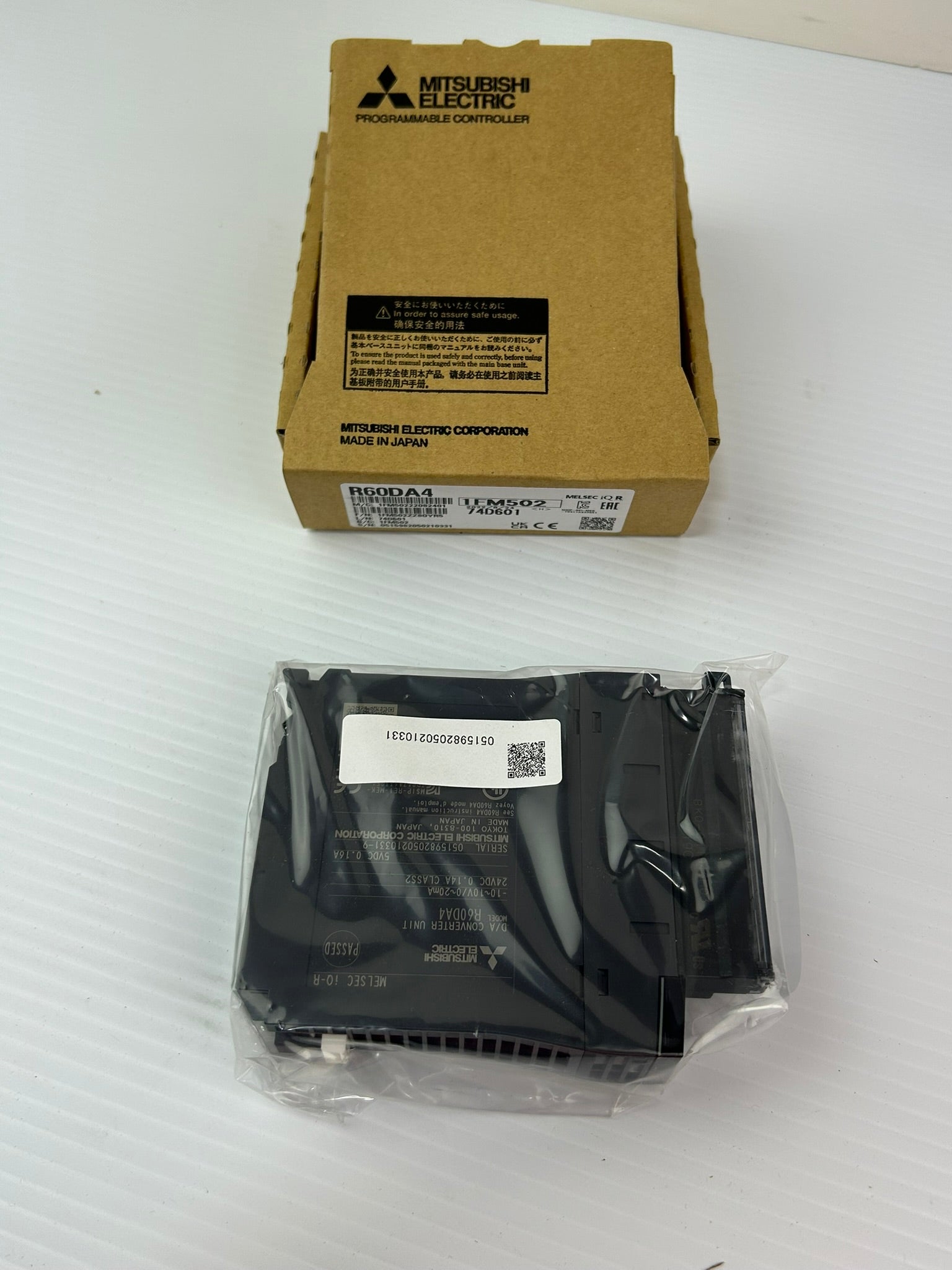 Mitsubishi R60DA4 MELSEC iQ-R 4-Channel Analog Output D/A PLC Module