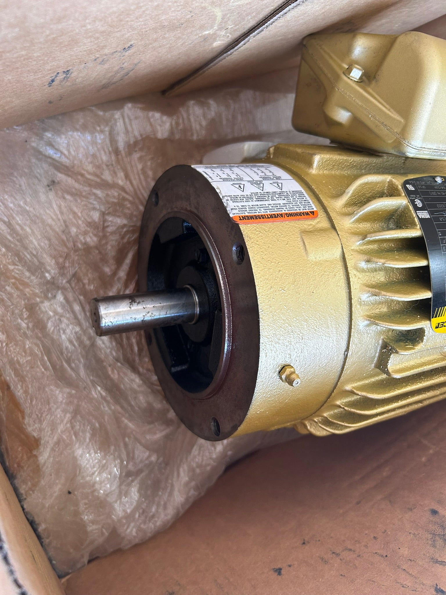 Baldor Reliance VEM3587T AC Motor 2HP 230/460V 3PH 145TC TEFC 1750 RPM