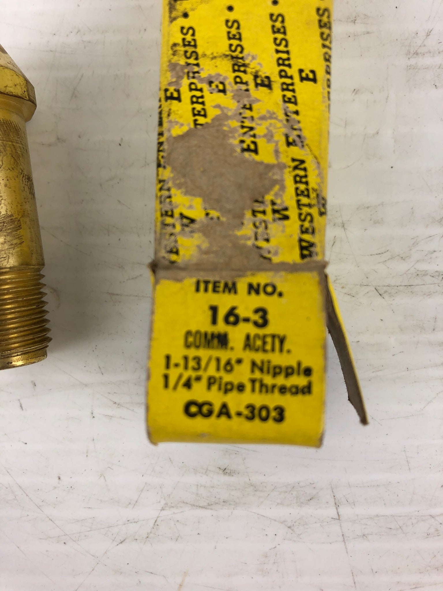 Western Enterprises 16-3 Nipple