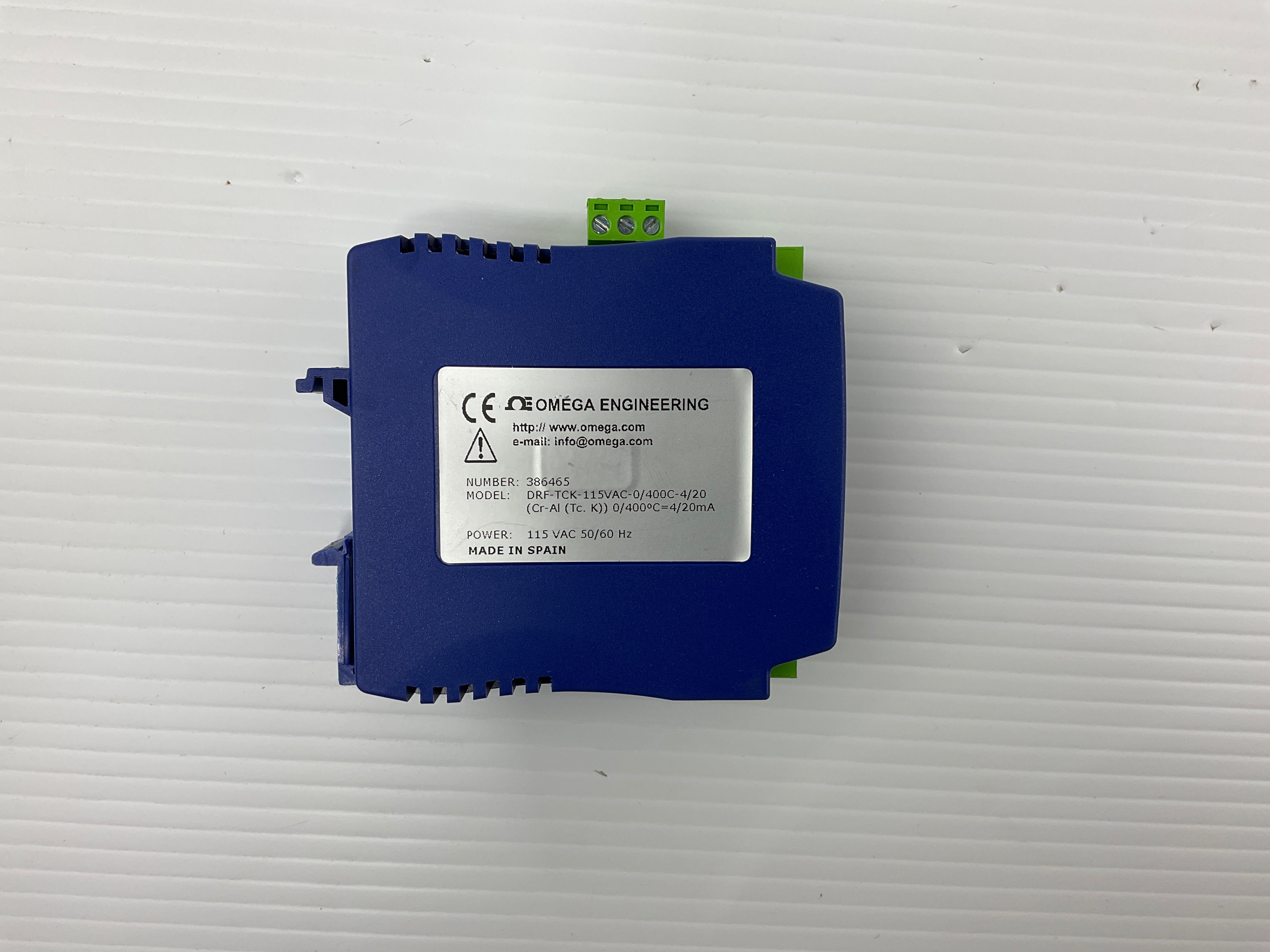 Omega DRF-TCK-115VAC-0/400C-4/20 Signal Conditioner 386465