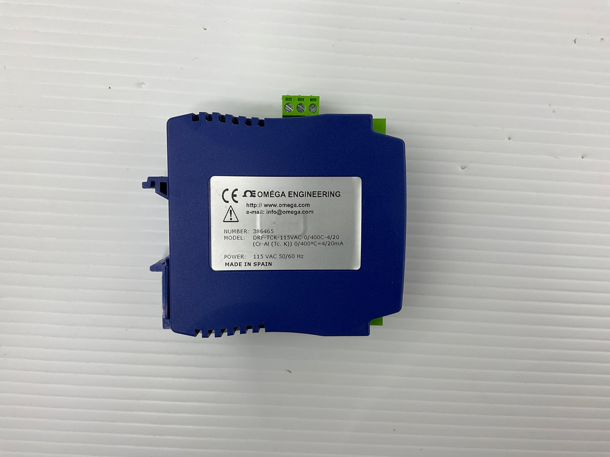 Omega DRF-TCK-115VAC-0/400C-4/20 Signal Conditioner 386465