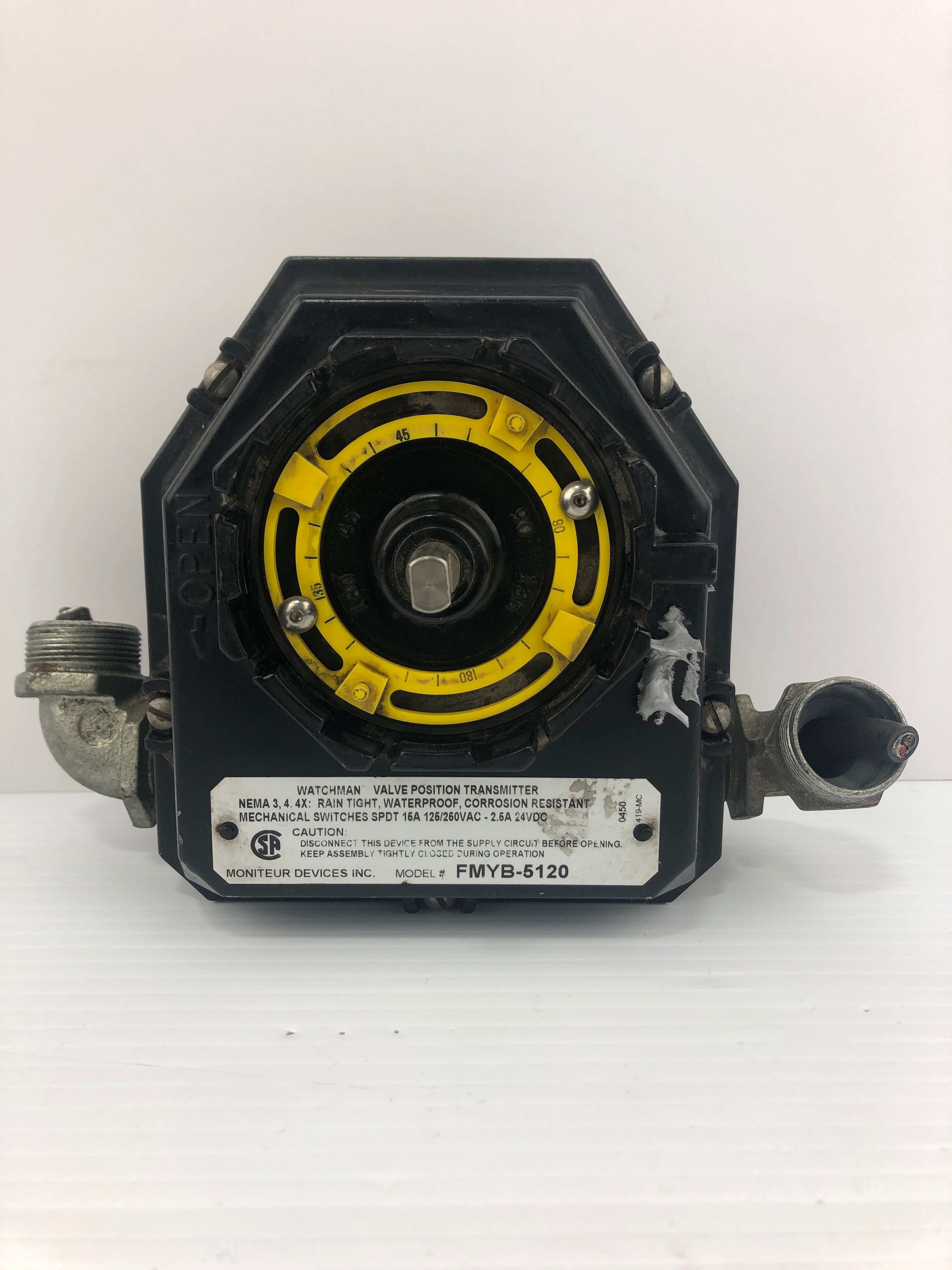 Moniteur Devices Watchman Valve Position Transmitter FMYB-5120