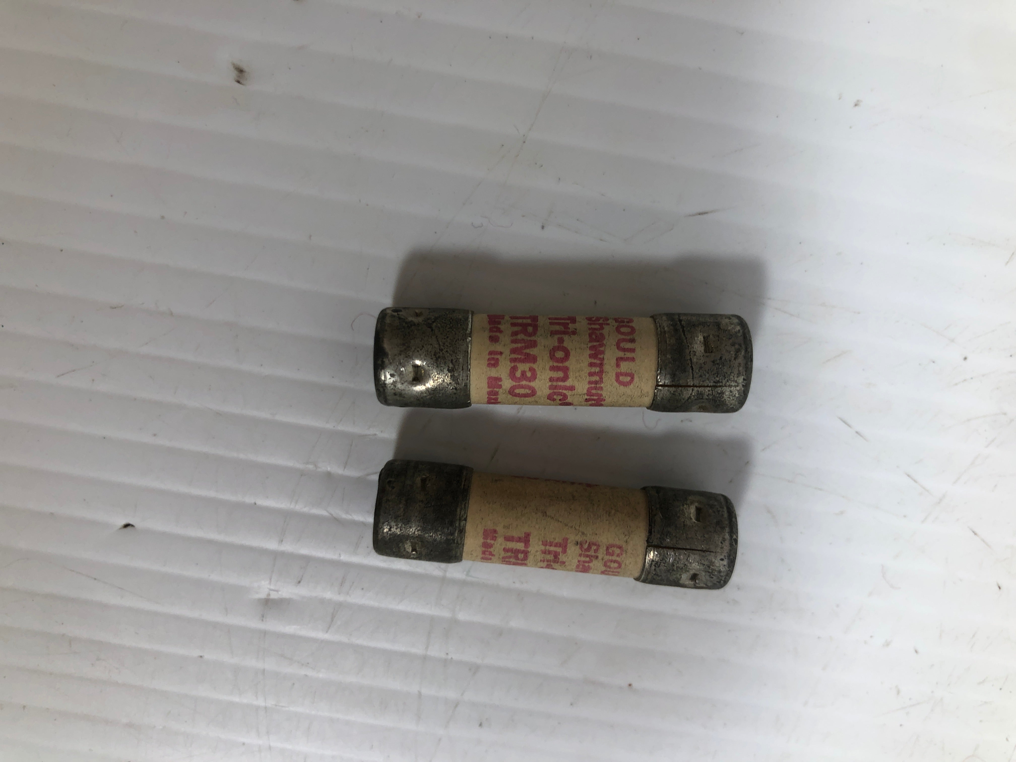 Gould Shawmut TRM30 Fuse 30 Amp Fuse Tri-Onic- Lot of 2