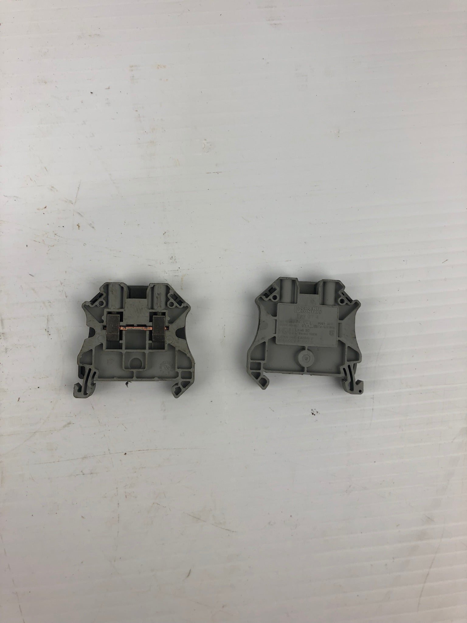Phoenix Contact TYP D-UT 2.5-10 Terminal Block - Lot of 2