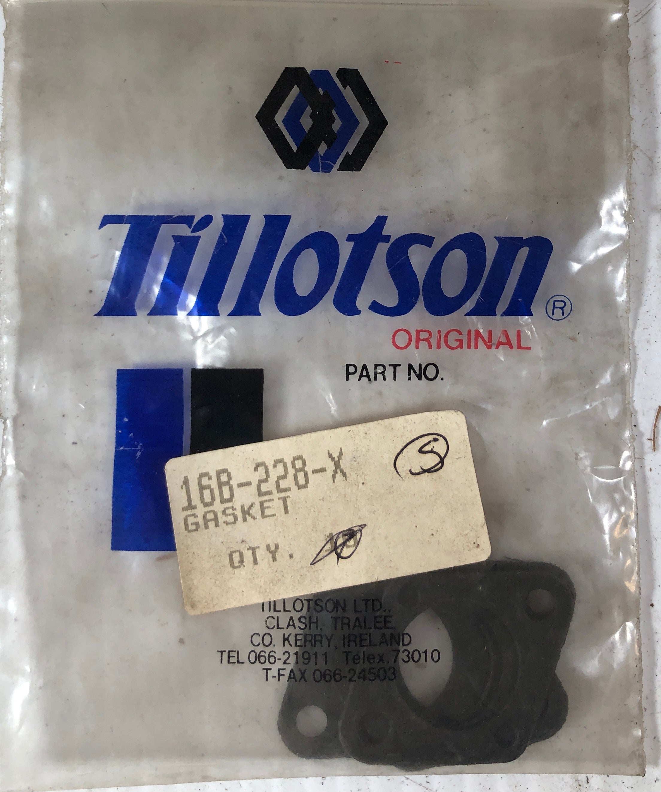 Tillotson Gasket 16B-228-X