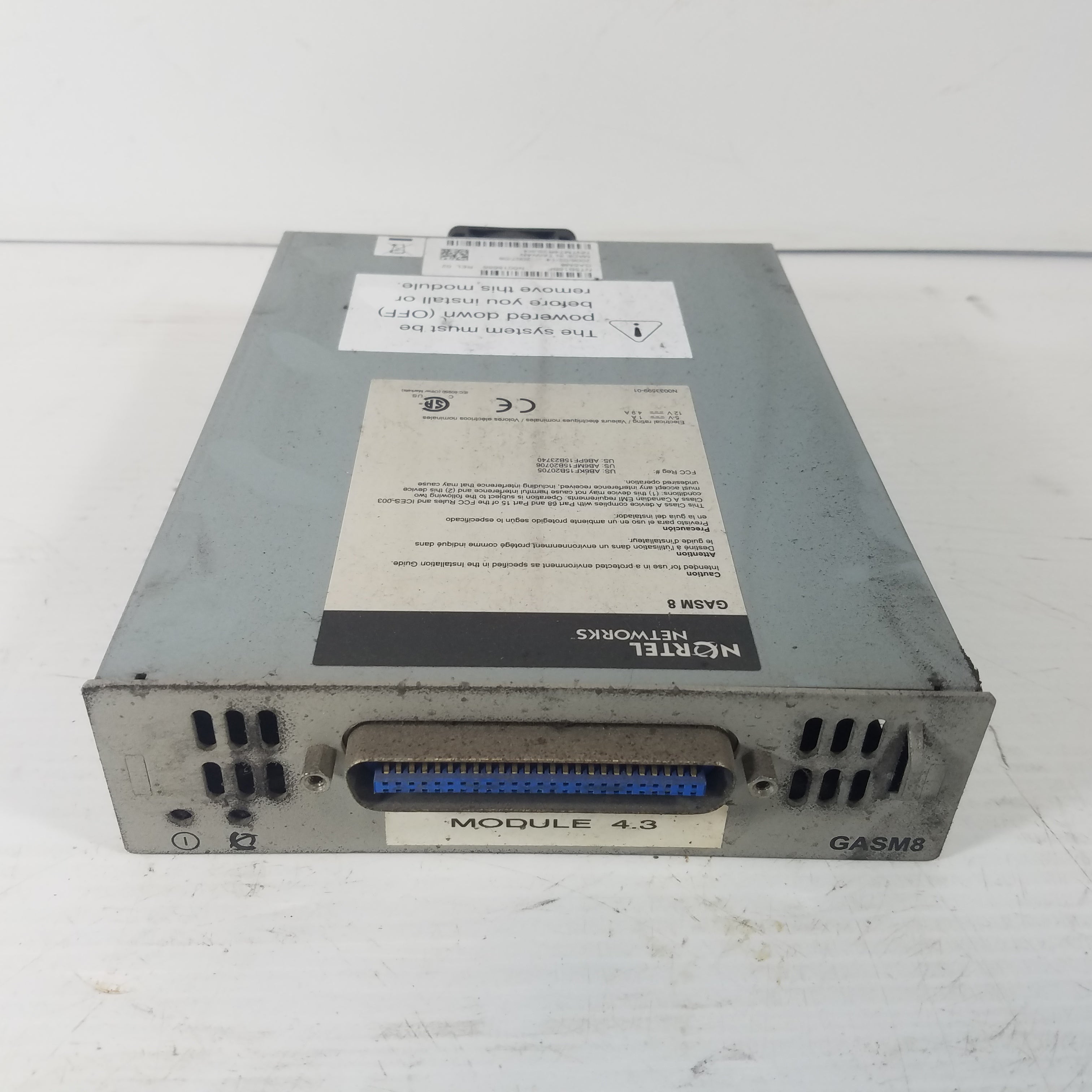 Nortel Networks GASM8 Media Bay Module