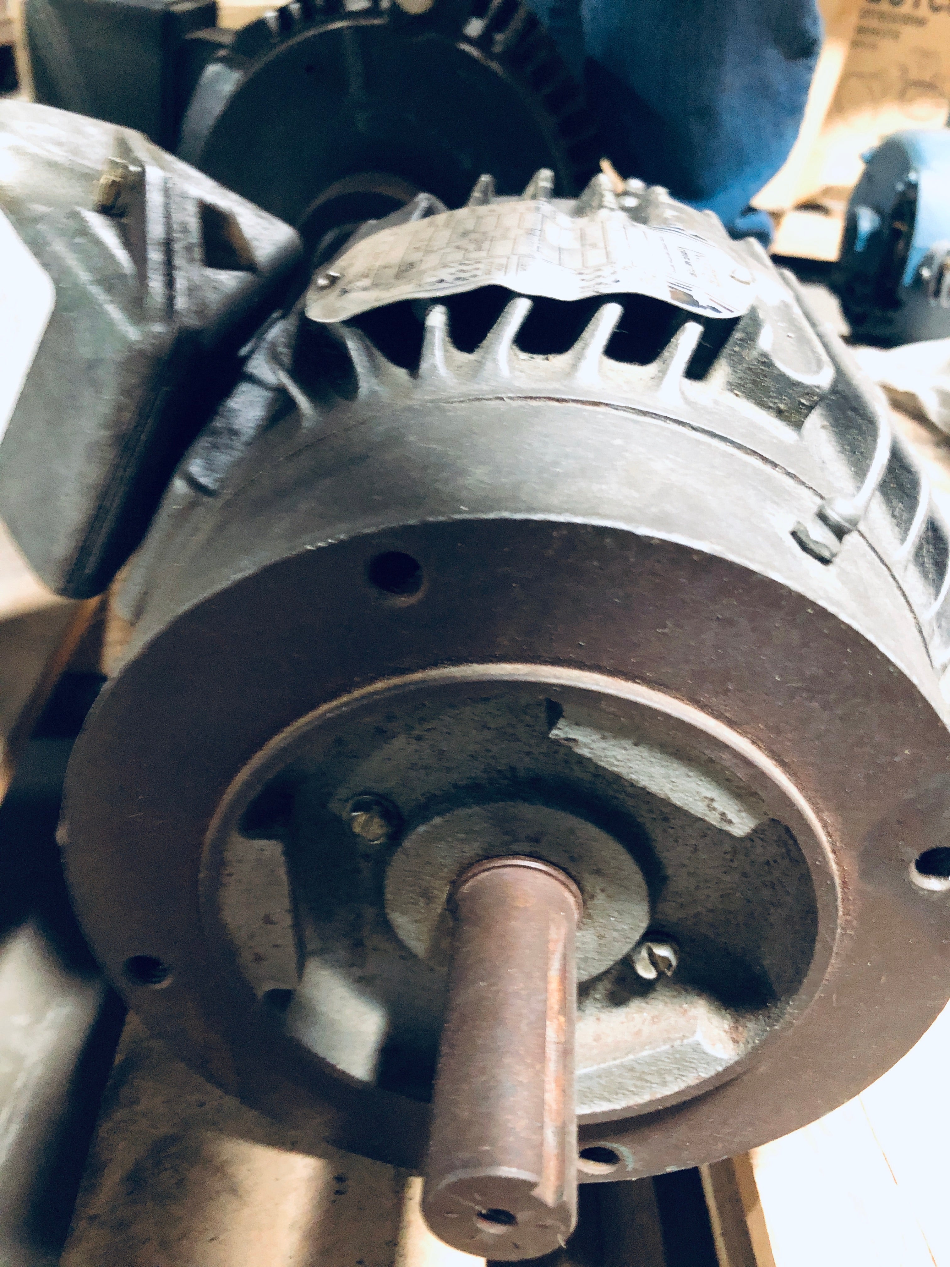 Baldor IDNM3581T Inverter Drive Motor 3 PH 143TC 1 HP 230/460V 1755 RPM