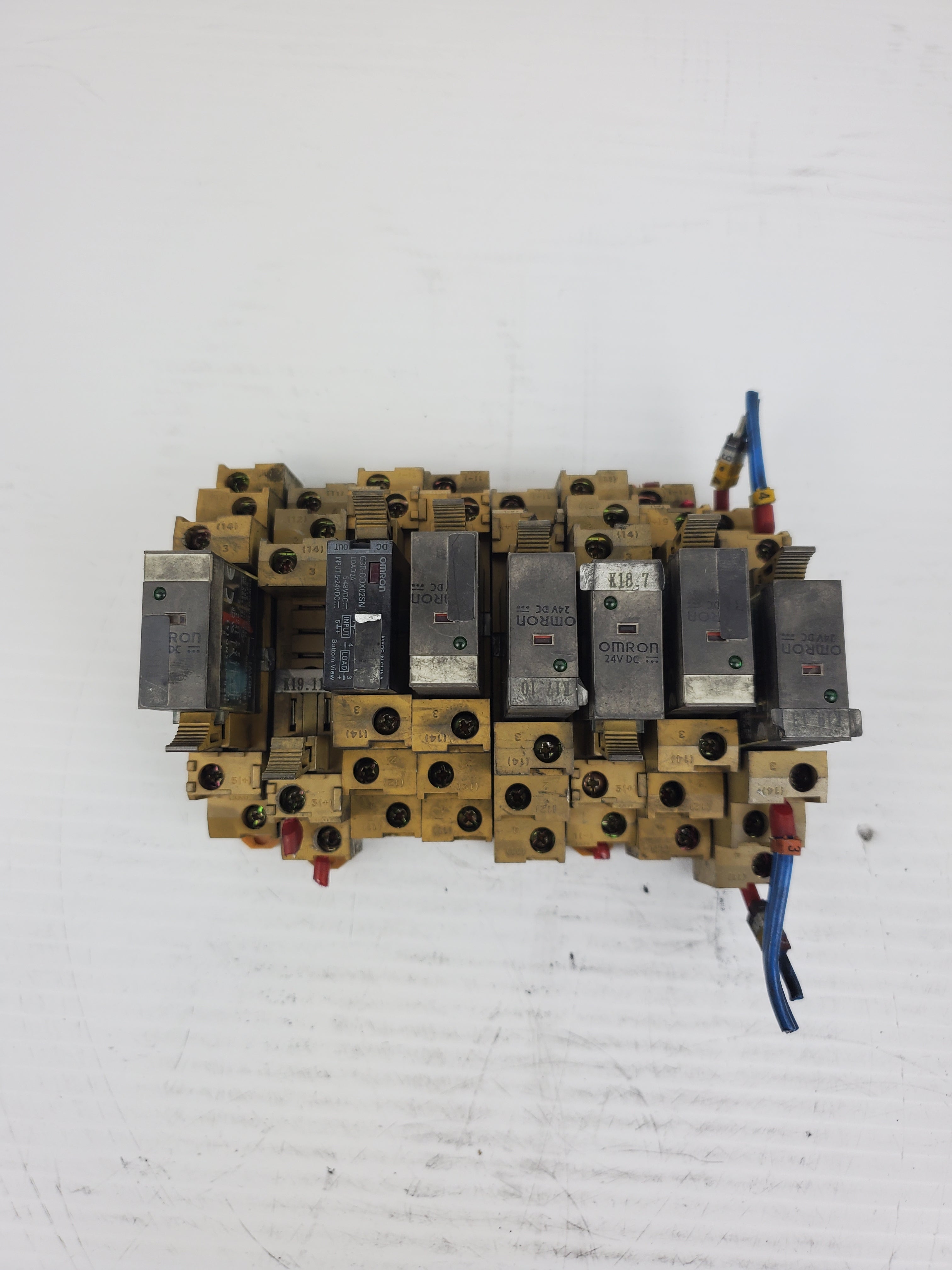 Omron Relay G2R-1-SND (S) 120 VAC and G3R-ODX02SN (Lot of 8)