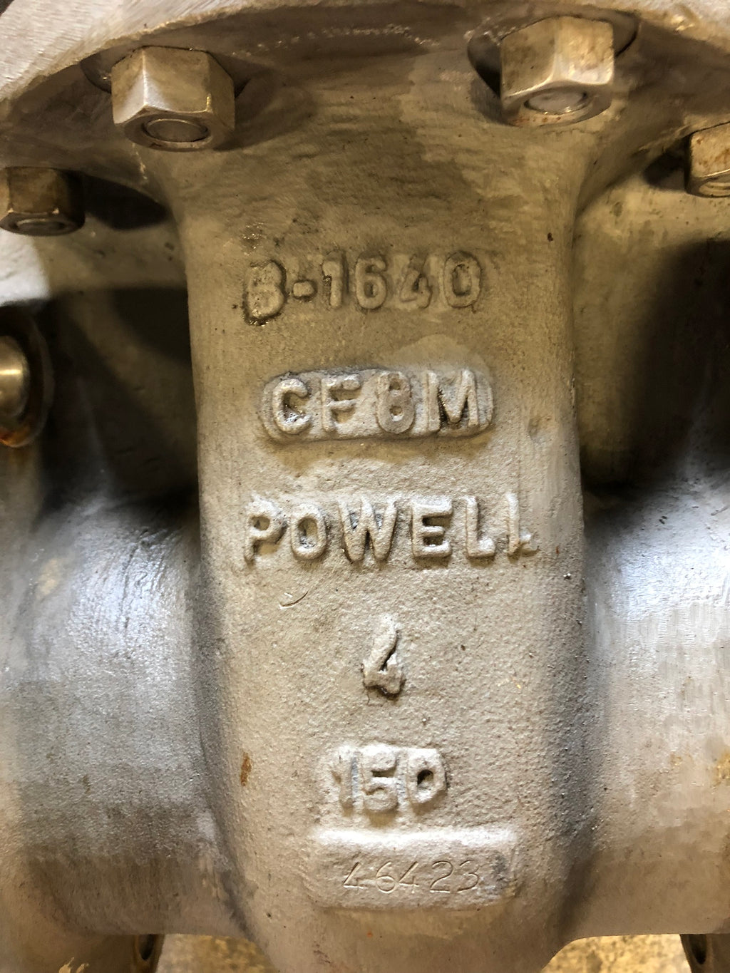 Powell Valve 4" 150 CF8M 2456 SG B1640 Metal Logics, Inc.