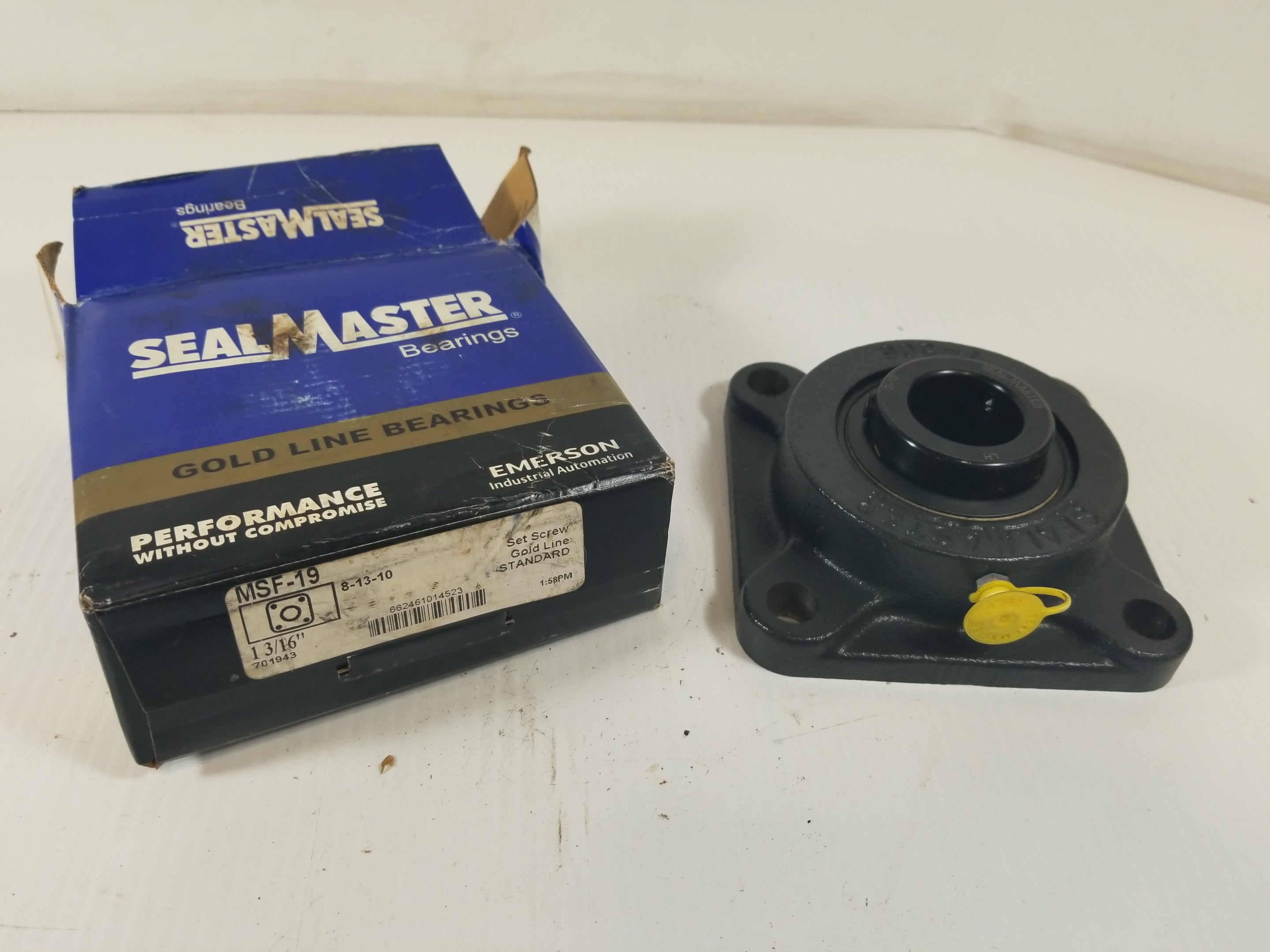 SealMaster MSF-19 Flange Mount Bearing 1-3/16"