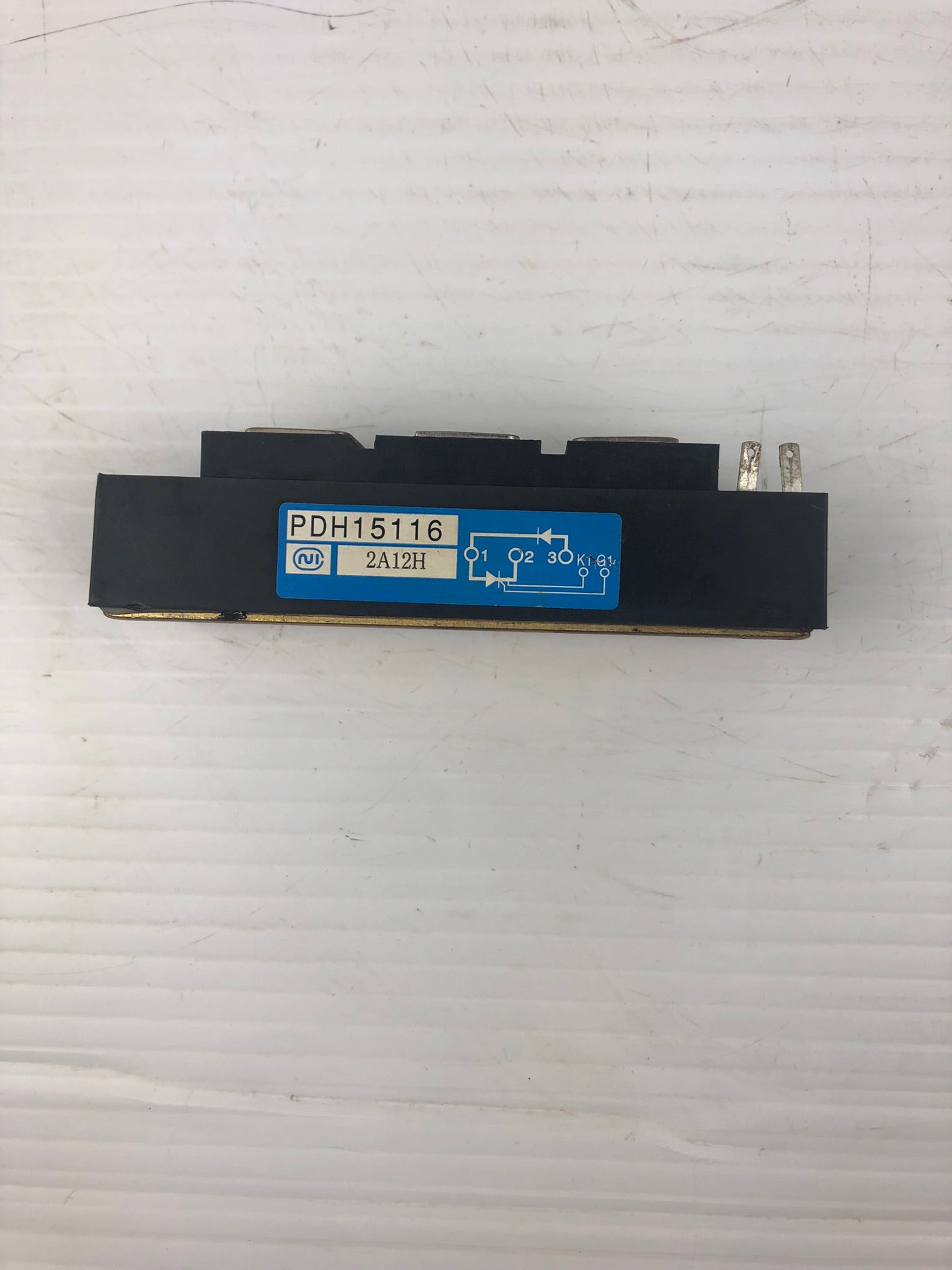 NI PDH15116 Terminal Block 3 Pole 2A12H