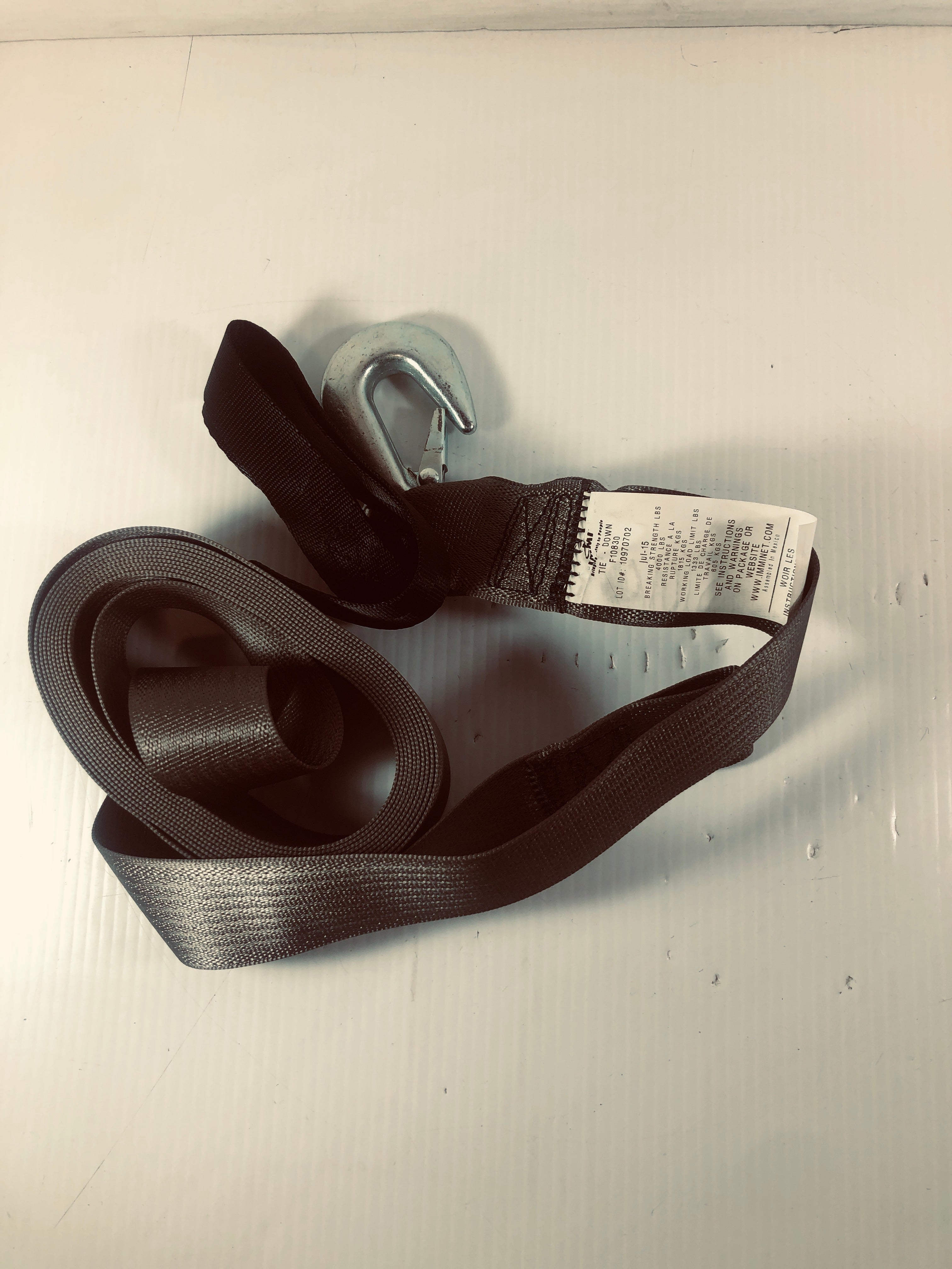 IMMI Boat and Trailer Strap 2" x 15' with Hook F10830