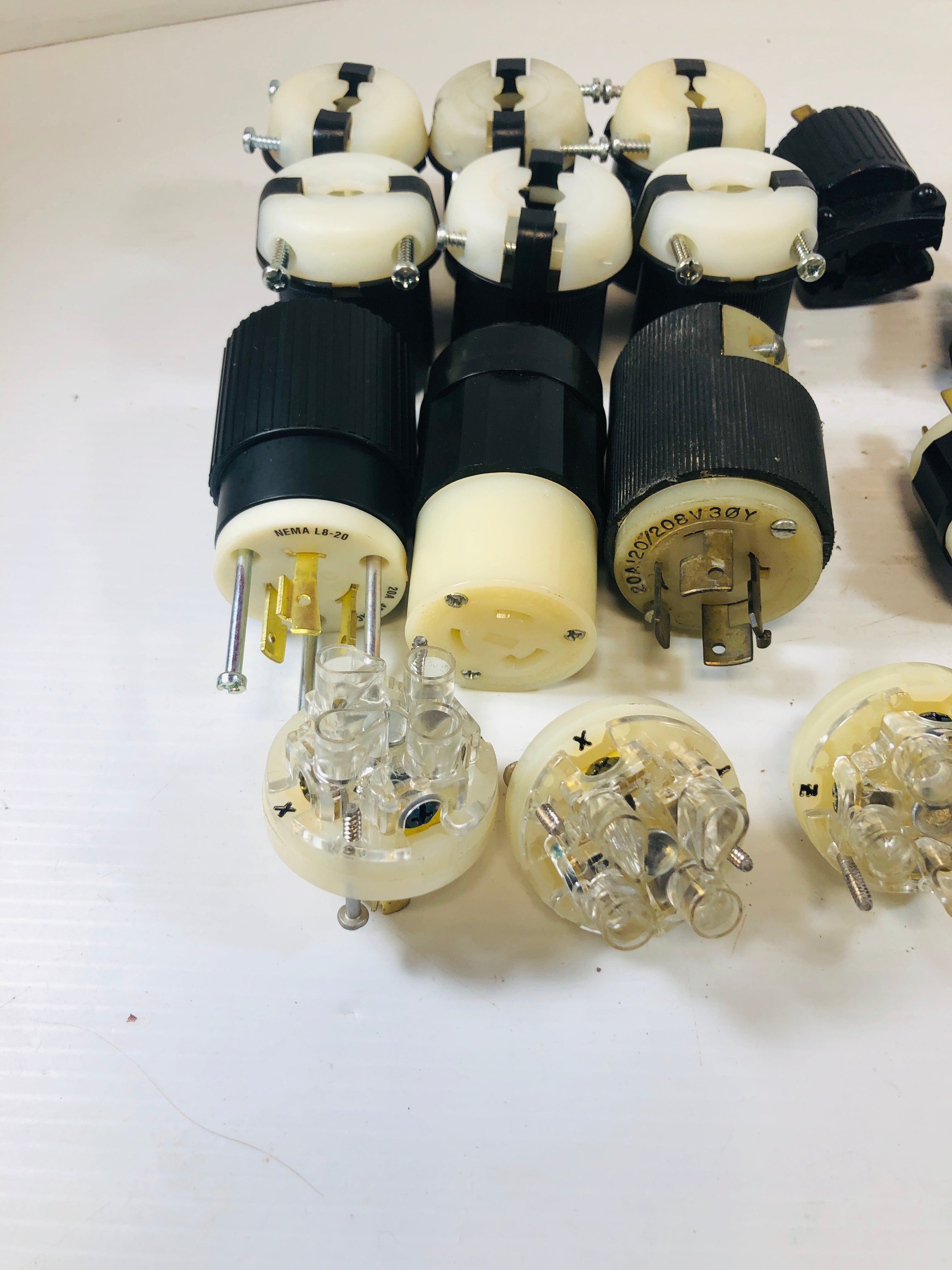 Hubbell Twist Lock Lot of 27 Parts