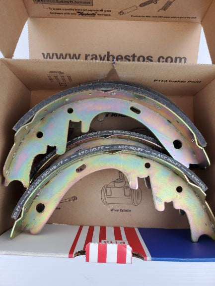 Raybestos 482PG Plus Relined Professional Grade Organic Drum Brake Shoe Rear