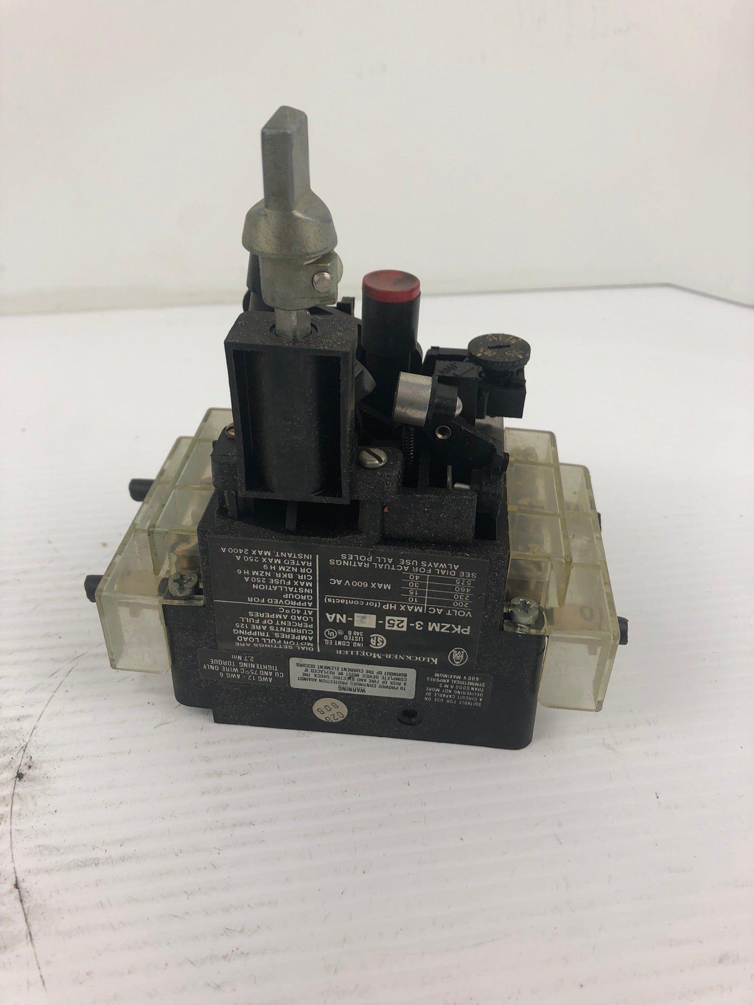 Klockner-Moeller PKZM-3-25-Z-NA Motor Starter