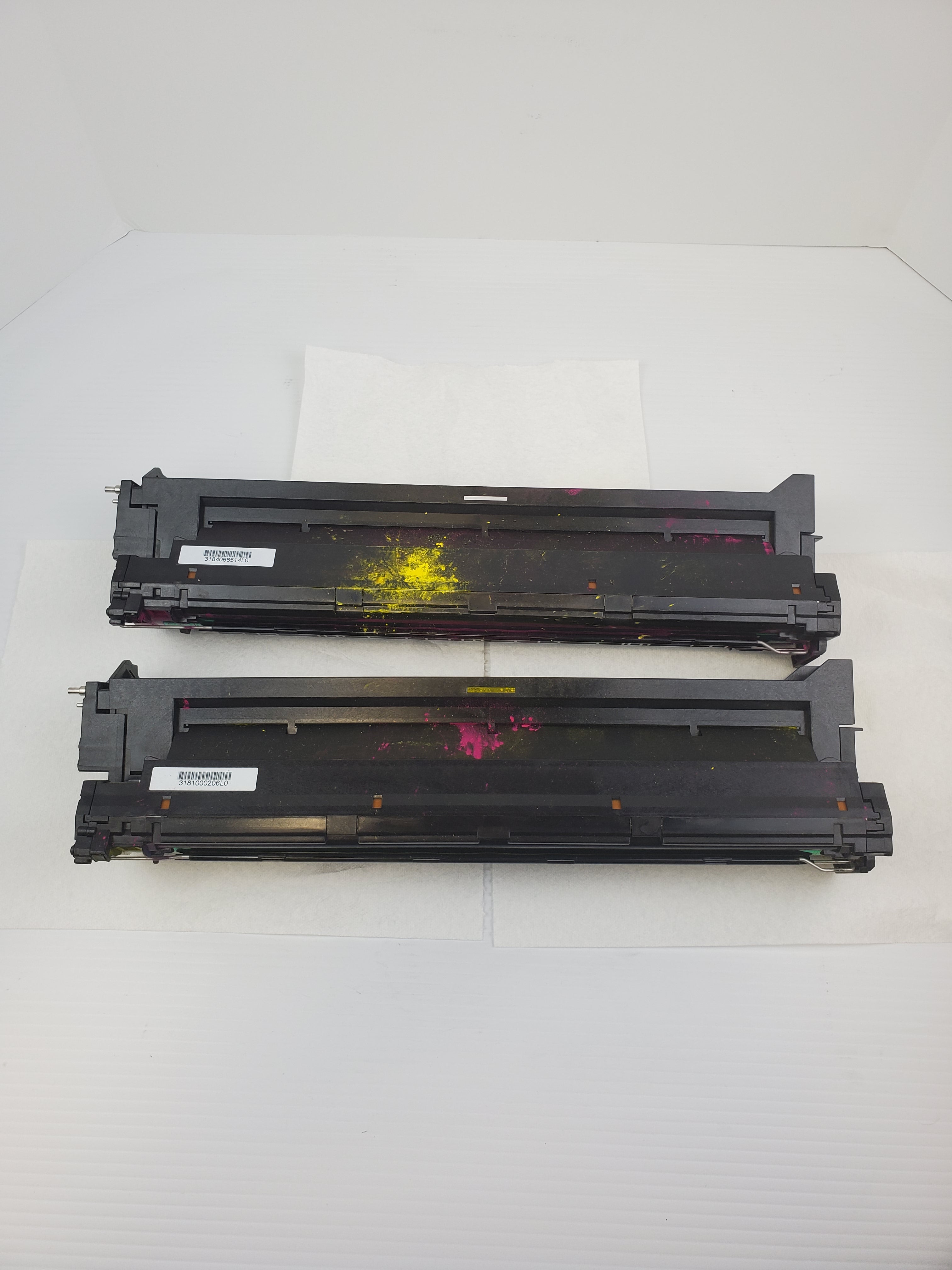 OKI C9650n/C9650dn/C9650hdn Printer Ink Cartridge Empty - Lot of 2