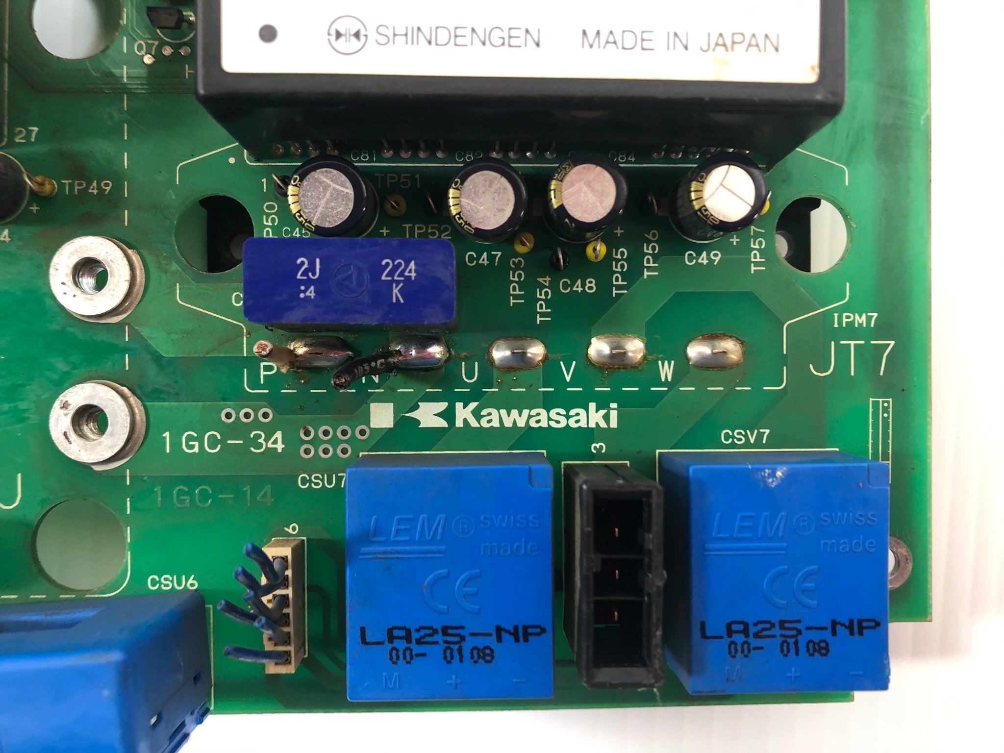 Kawasaki 50607-1083R06 Power Supply Circuit Board 506071083R06