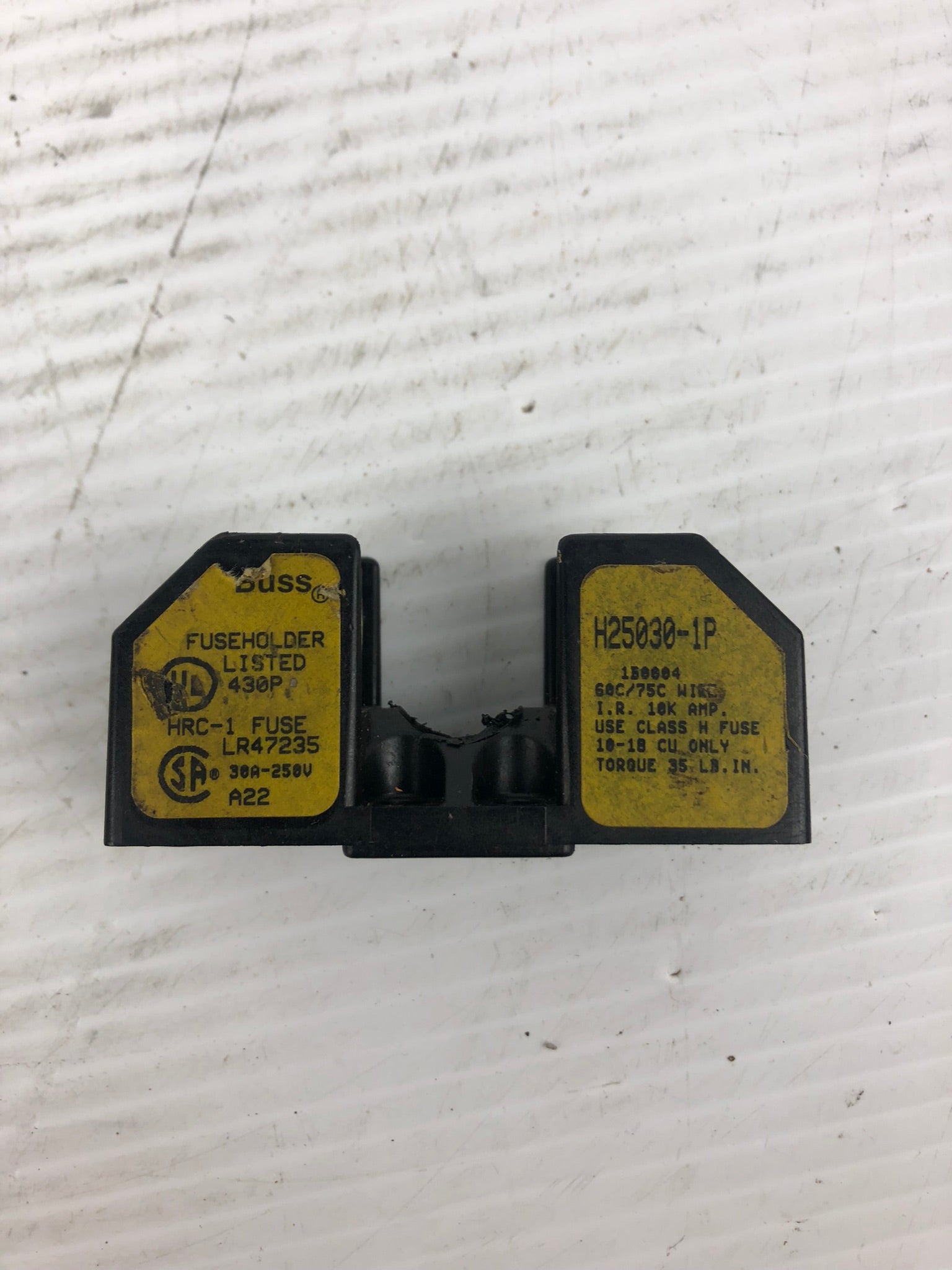 Bussmann H25030-1P Fuse Holder