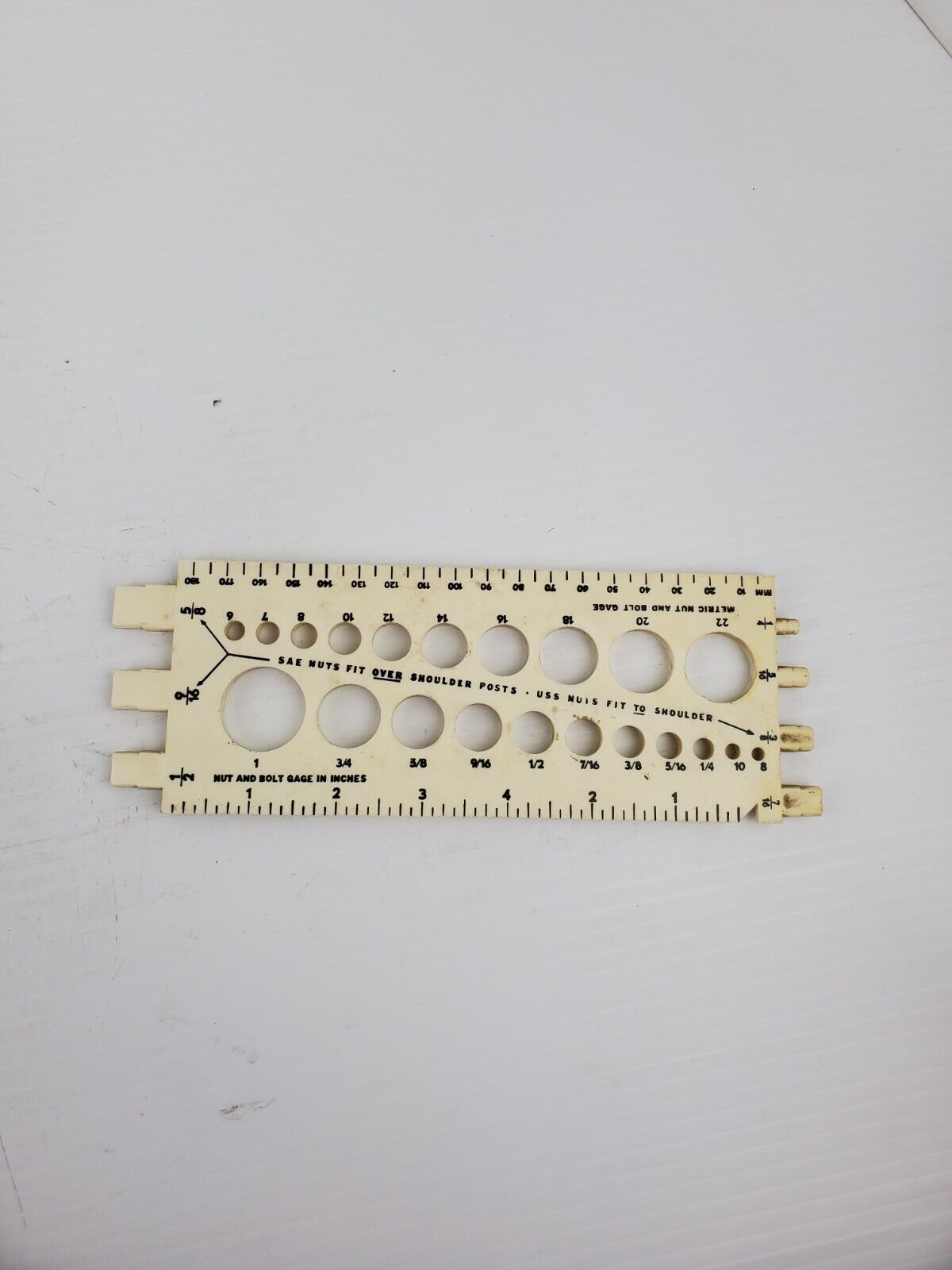 Vintage Dorman Products Bolt and Nut Sizer