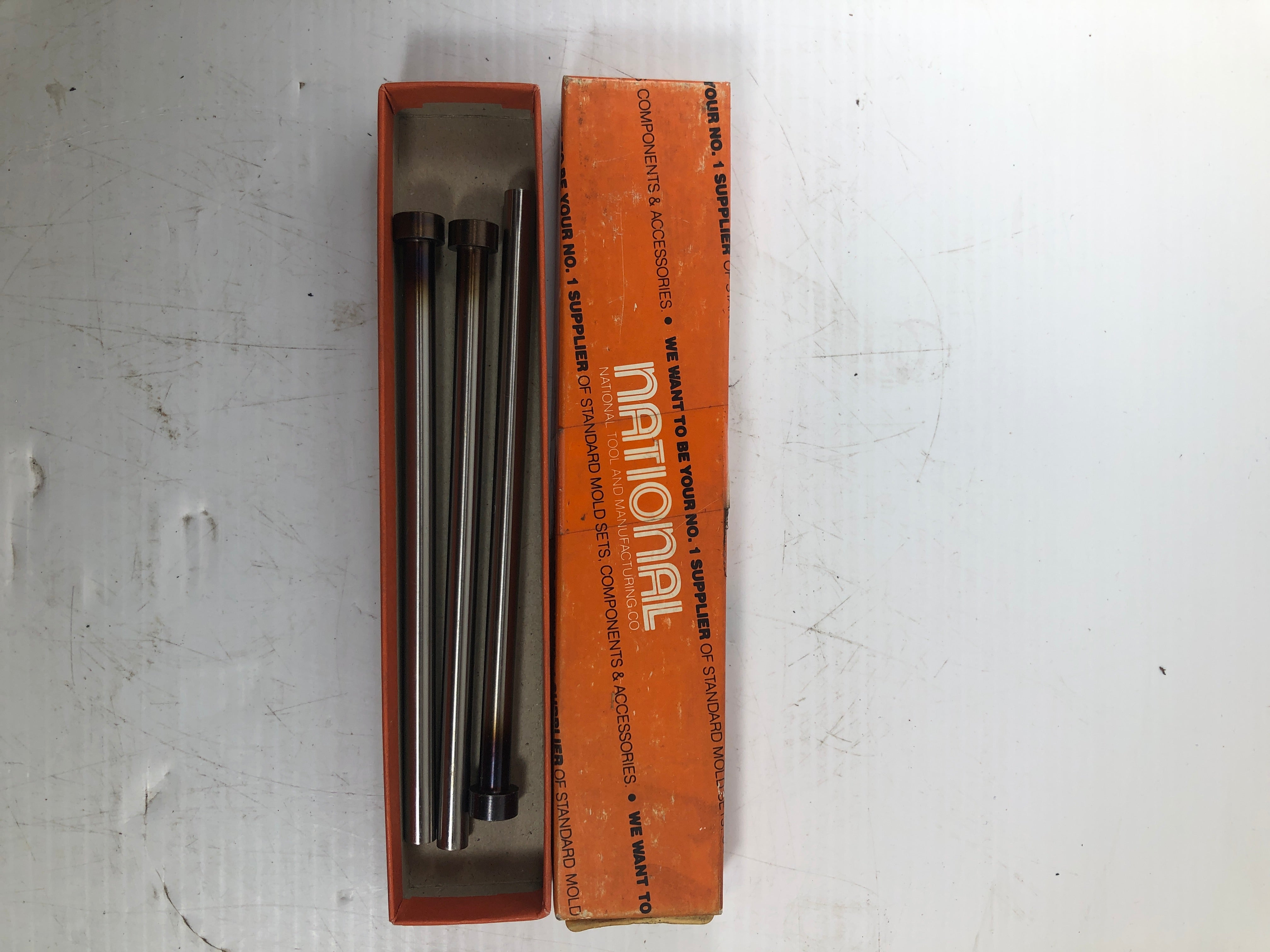 National Tool And Manufacturing Co. Ejector Sleeves ES187-060 6" (Box Of 3)