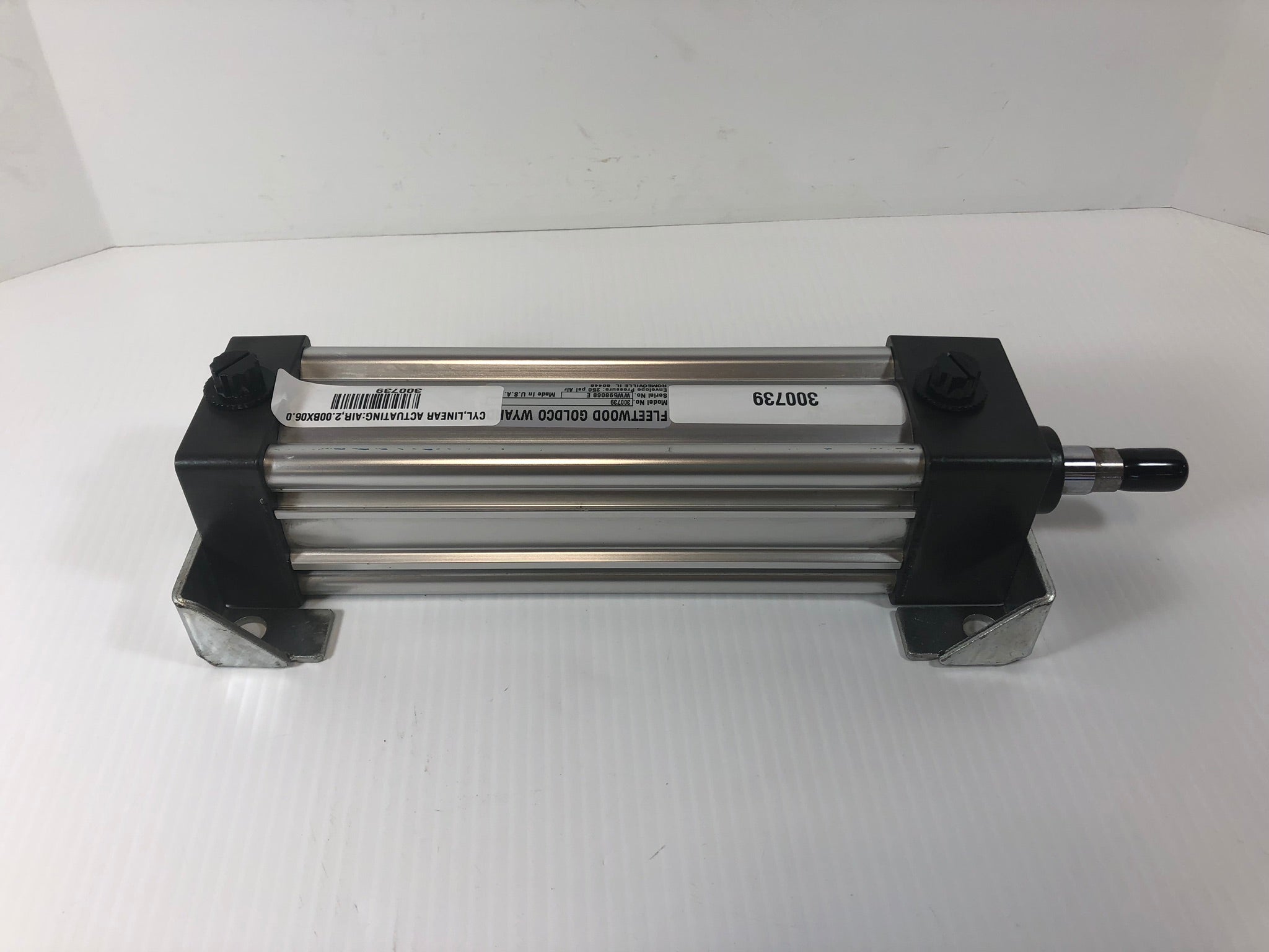 Fleetwood Goldco Wyard 300739 Pneumatic Linear Actuating Air Cylinder 250 PSI