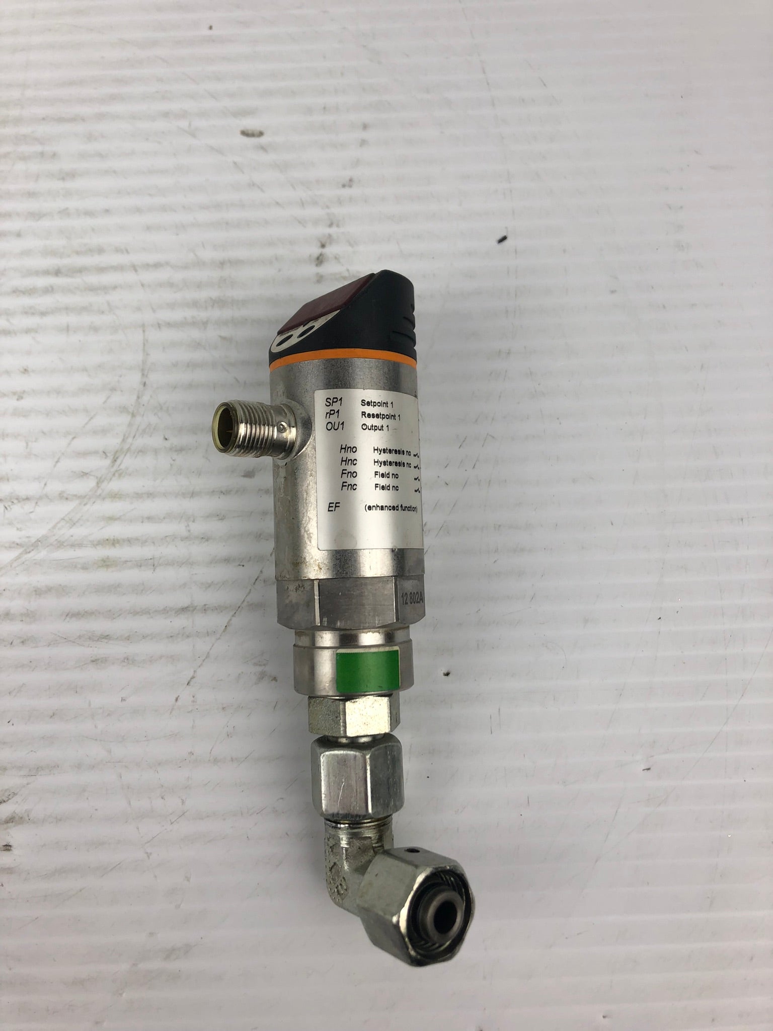 IFM PN5002 Electric Pressure Sensor with Fitting
