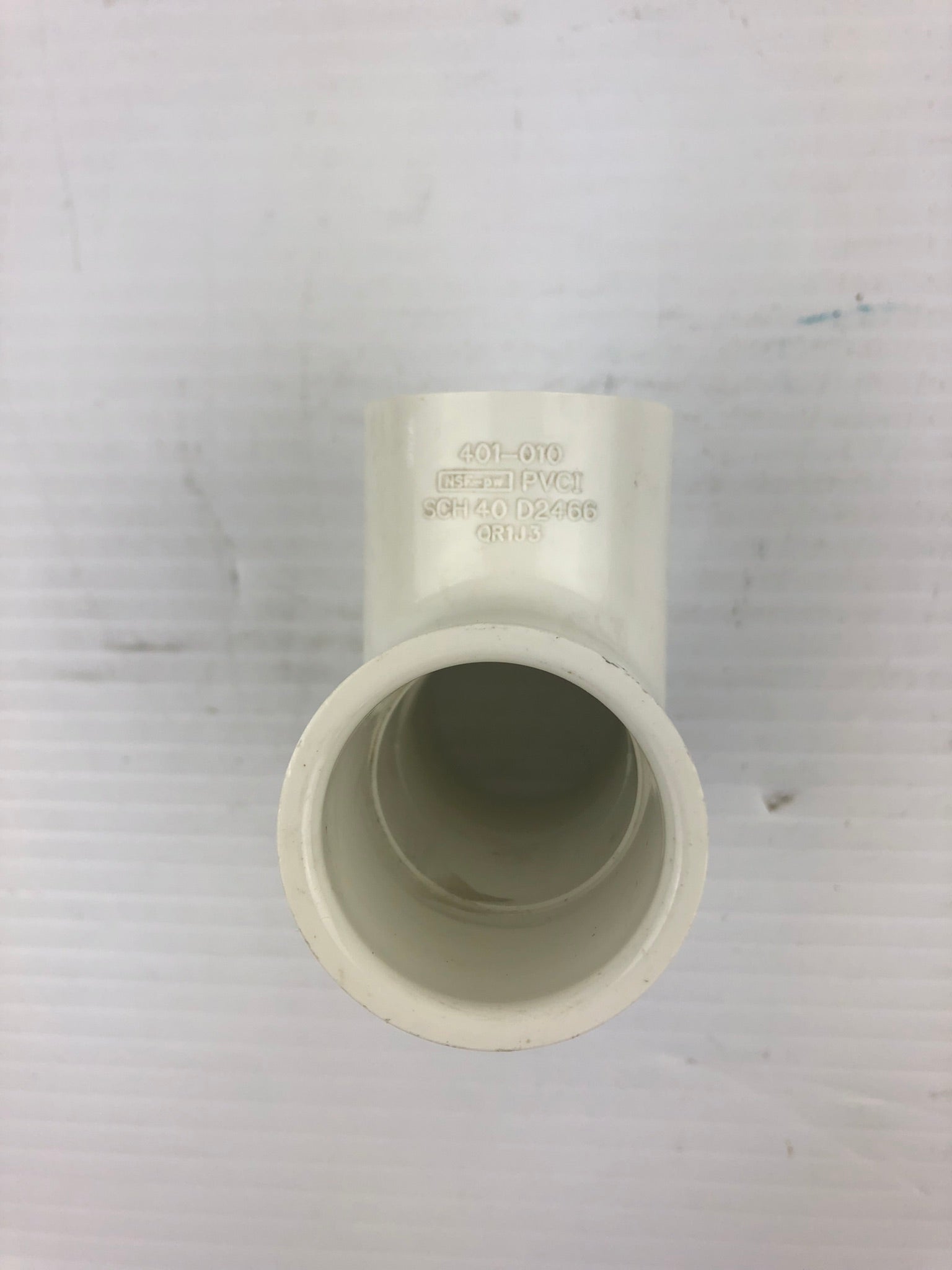 SPEARS 401-010 1" Tee Socket PVCI SCH40 D2466 QR1J3 White