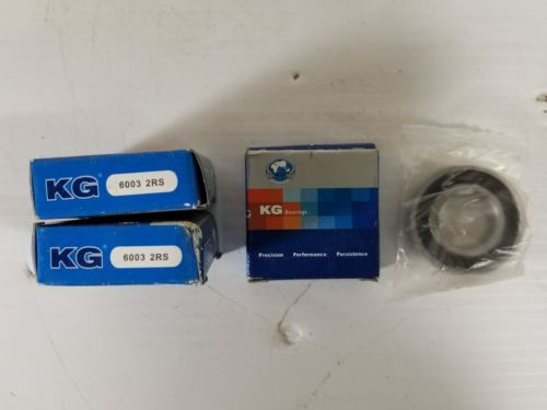 KG 6003 2RS 6003-2RS Bearings - Lot of 3