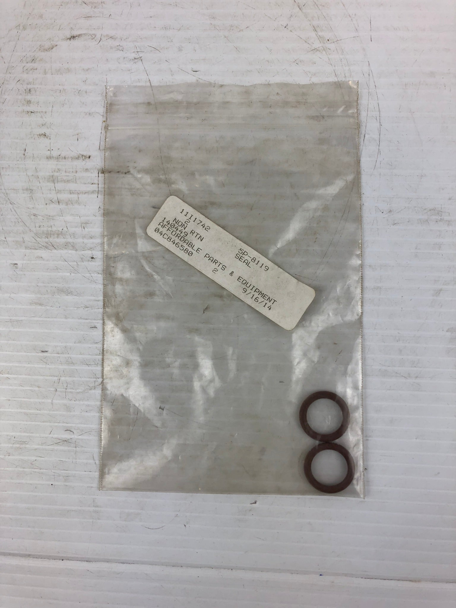 CAT 5P-8119 Seal Caterpillar 5P8119 - Lot of 2