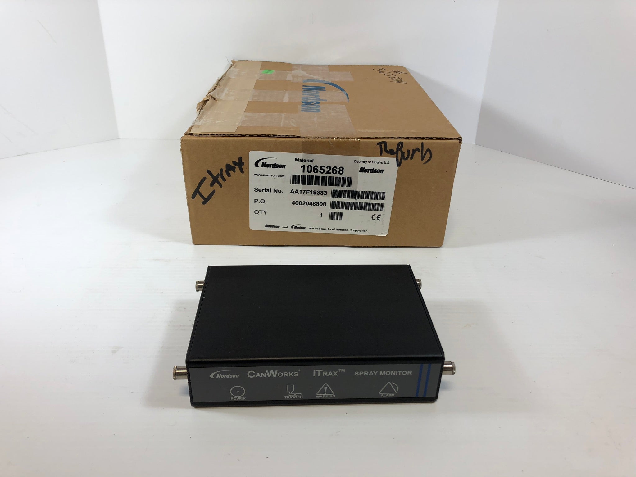 Nordson iTRAX CanWorks Spray Monitor 1065268 24VDC