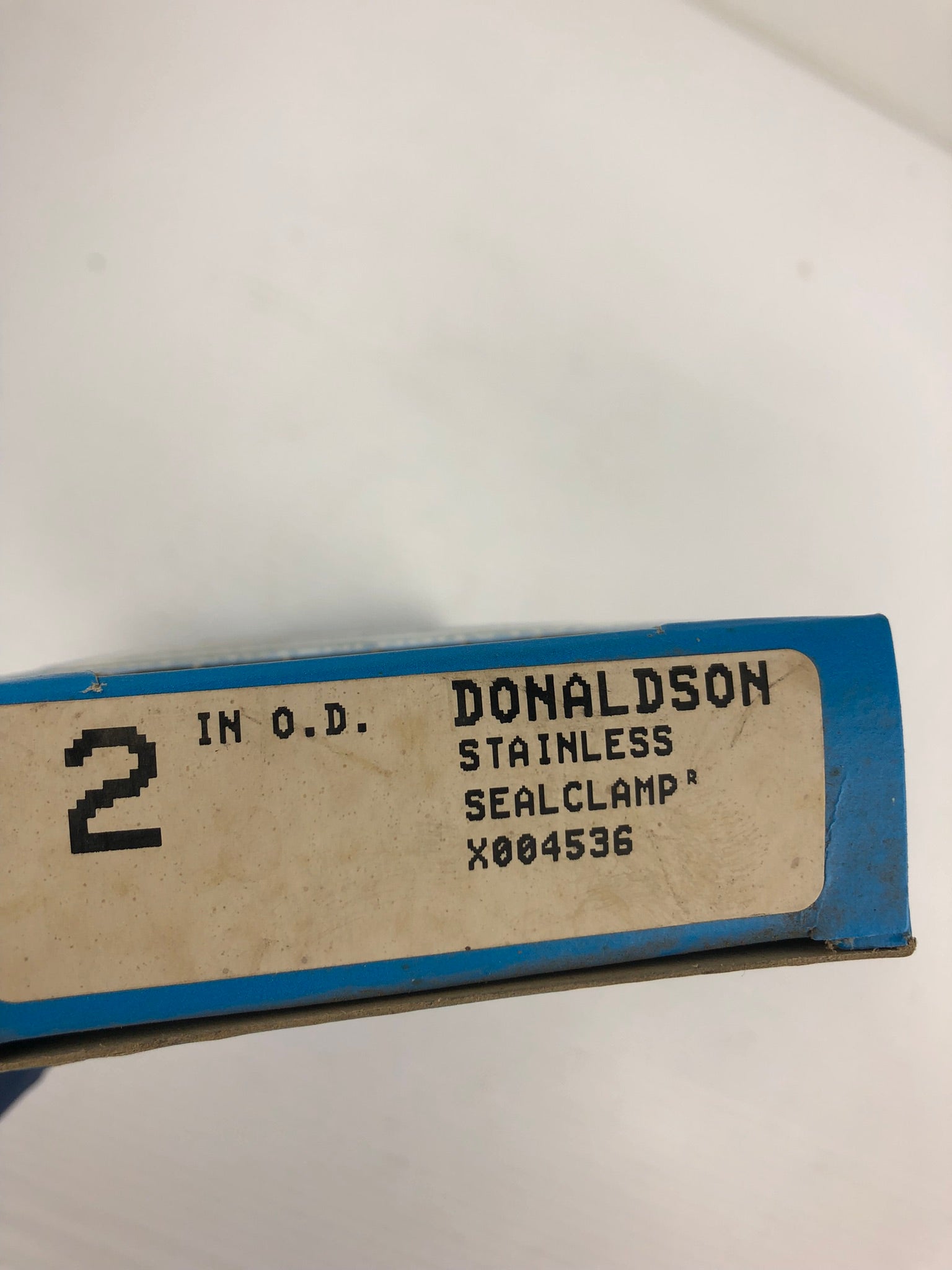Donaldson X004536 Stainless Sealclamp 2"
