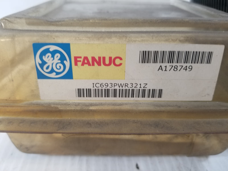 GE Fanuc IC693PWR321Z PLC Power Supply Module