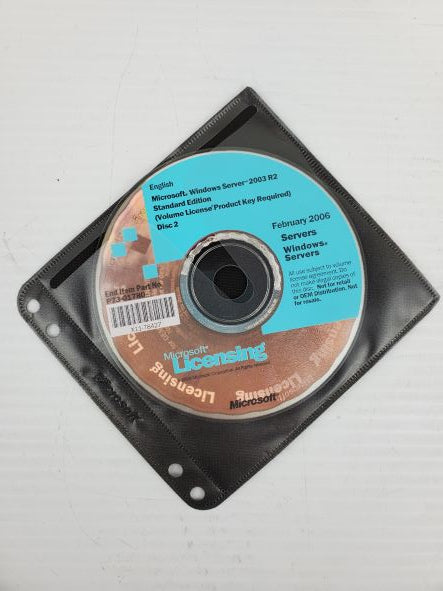 Microsoft X11-78427 Windows Server 2003 R2 Standard Edition P73-01780