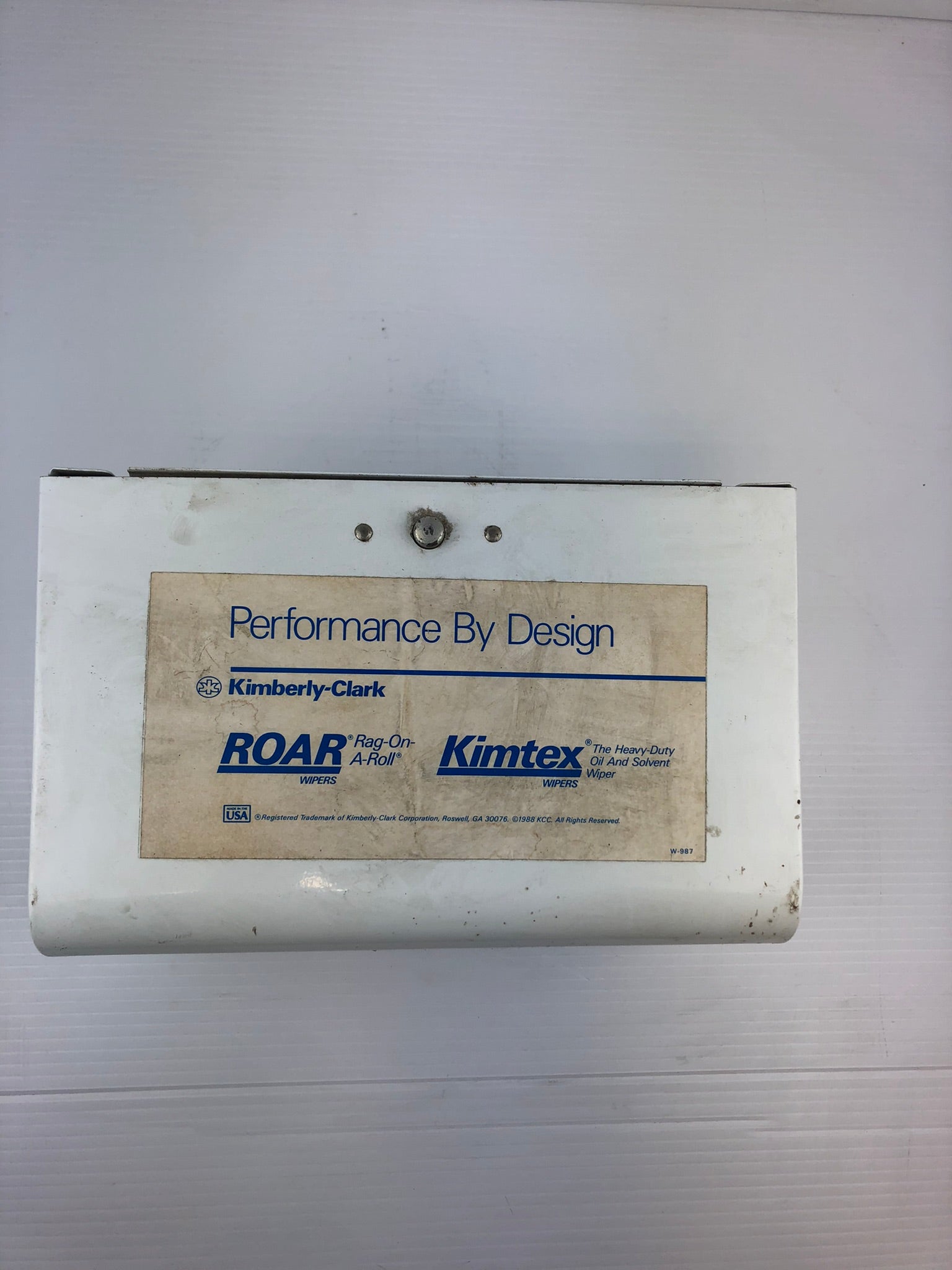 Kimberly Clark Wipers Roar Wipers Kimtex Wipers Dispenser 10" x 6" x 6 1/2"
