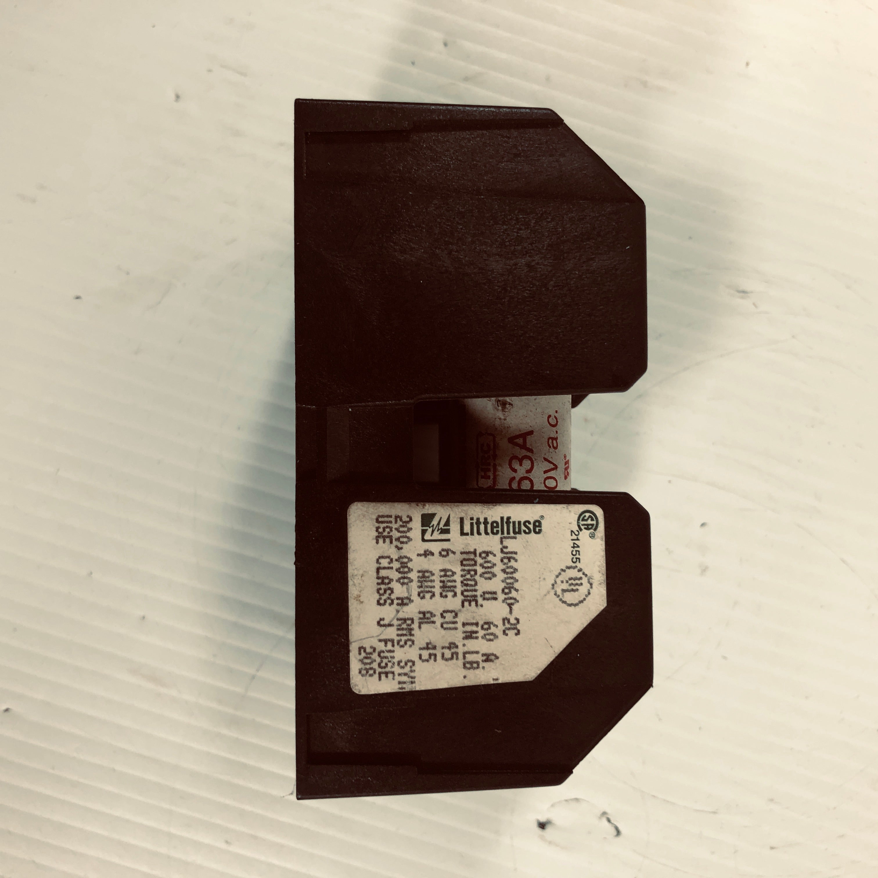 Littelfuse LJ60060-2C Fuse Holder 600V 60A Class J