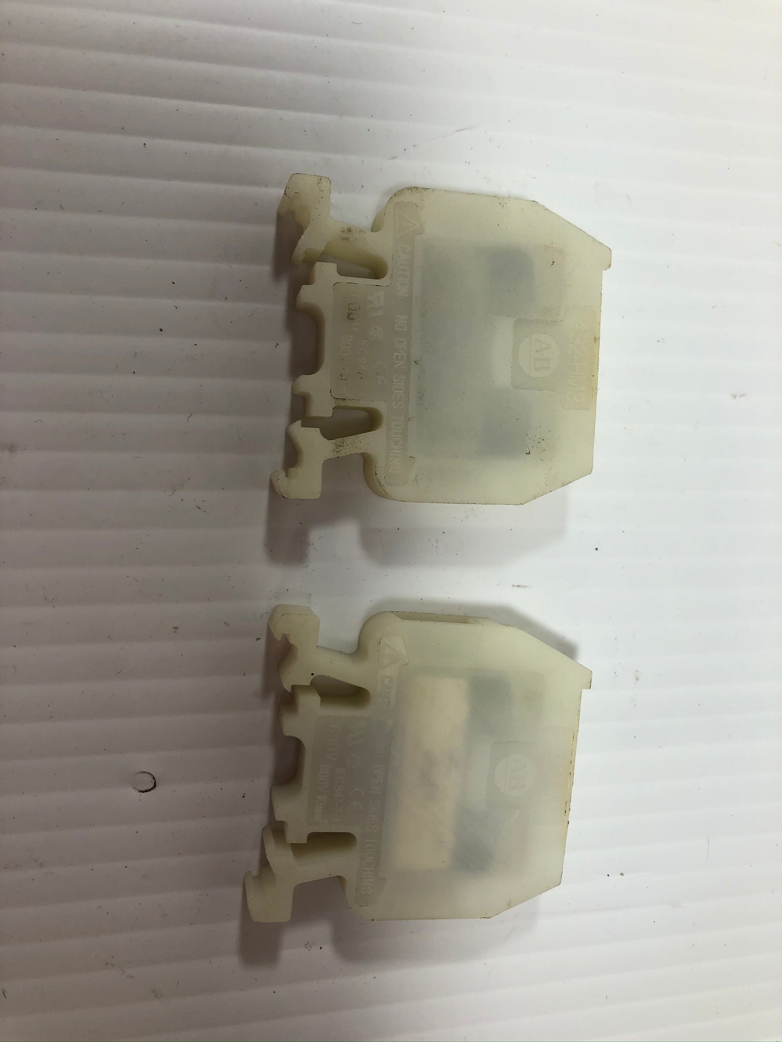 Allen-Bradley 1492-HM3 Terminal Block White - Lot of 3